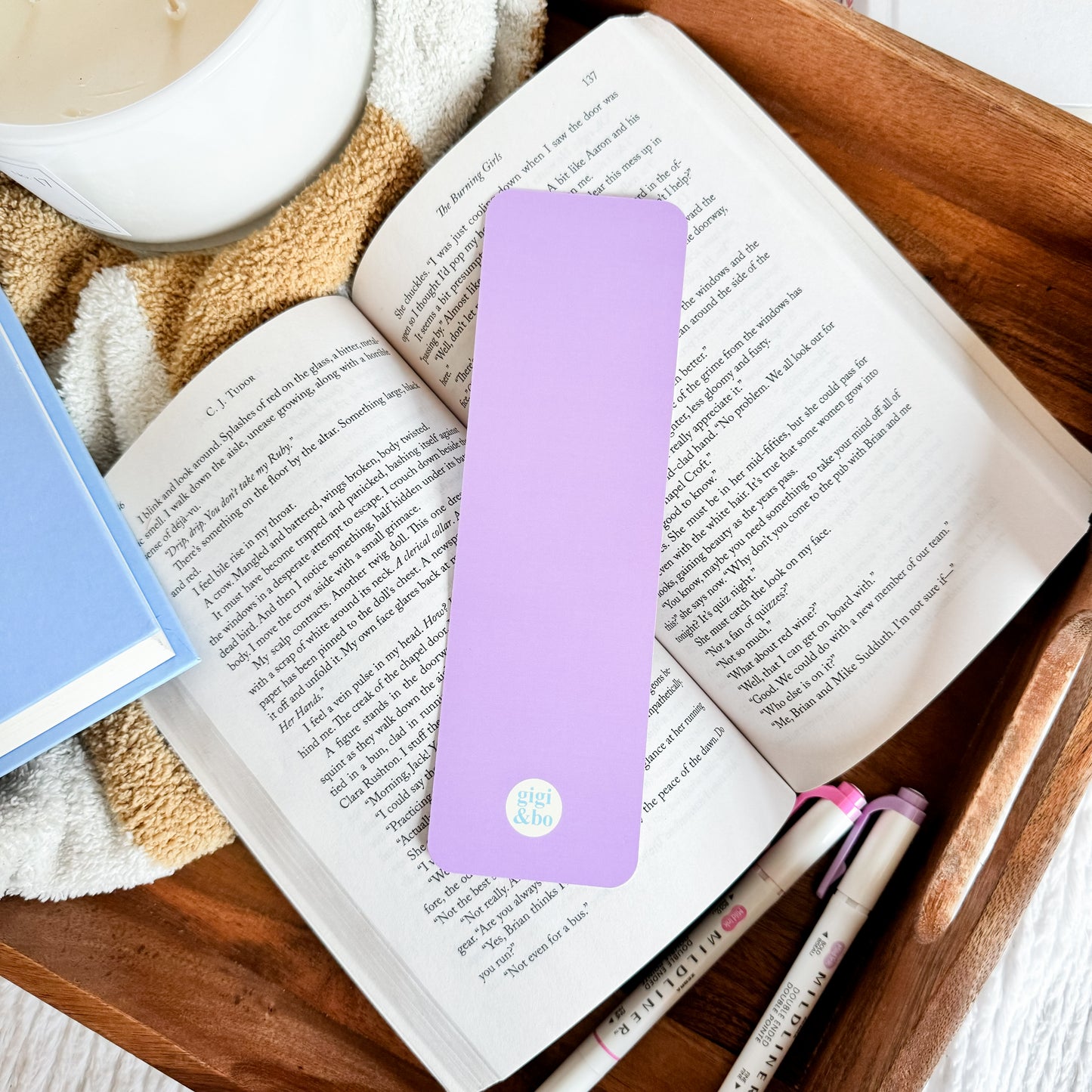 Reading Fiction Is My Addiction Bookmark