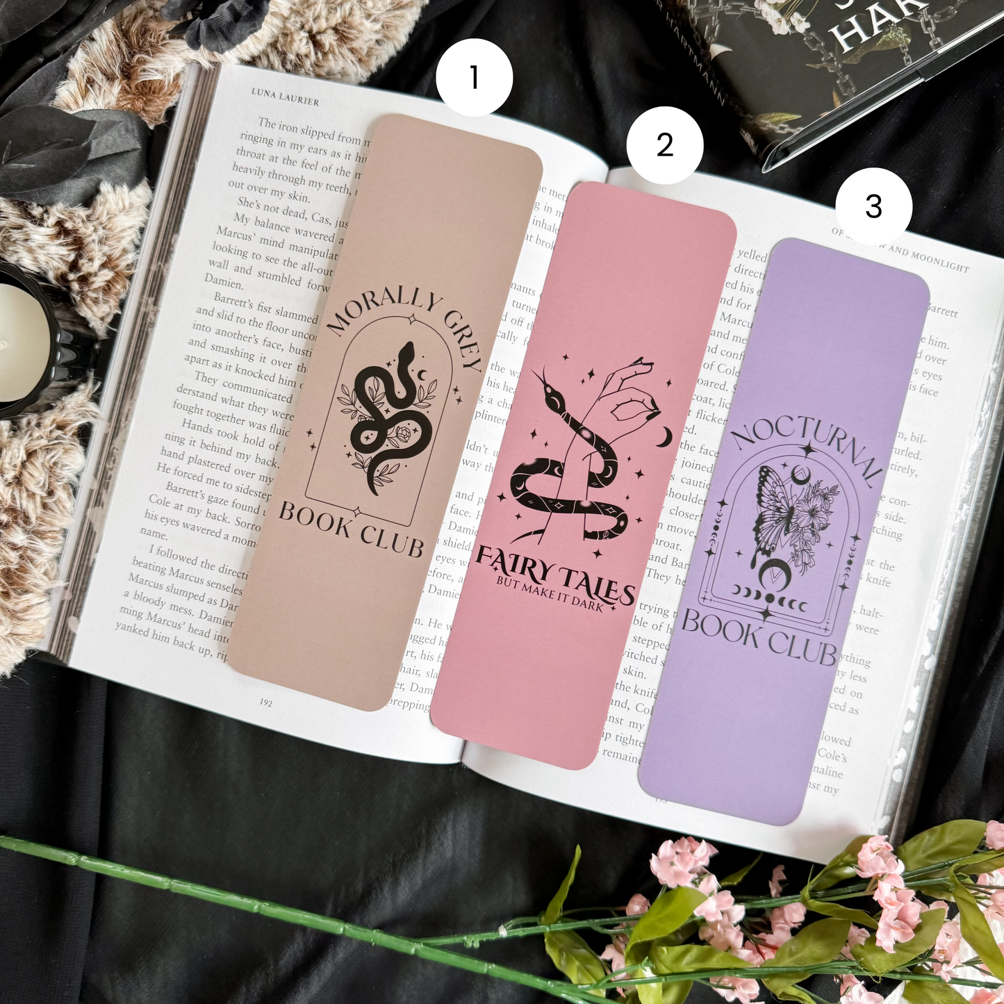 Dark Vibes Bookmarks