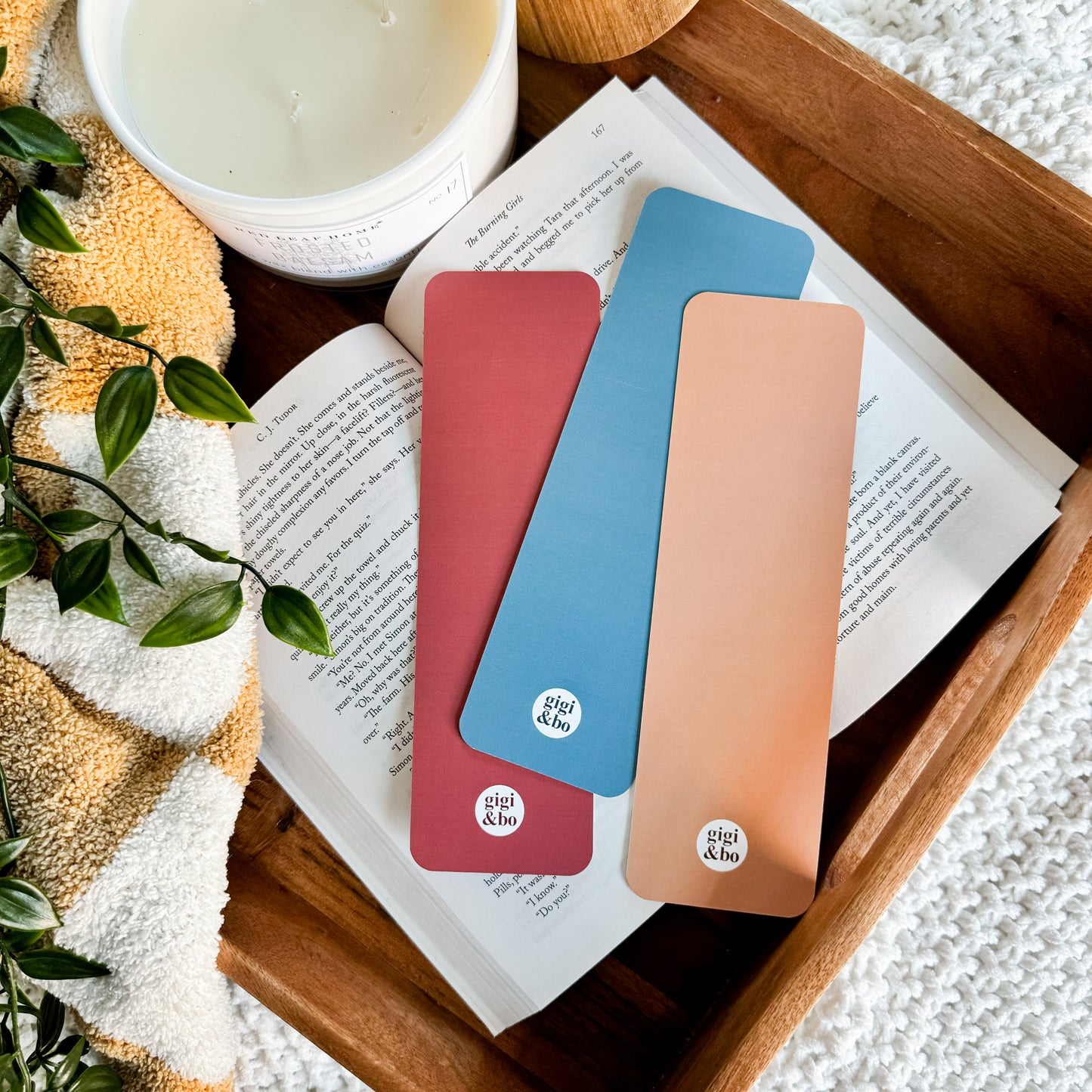 Plants & Books Bookmarks