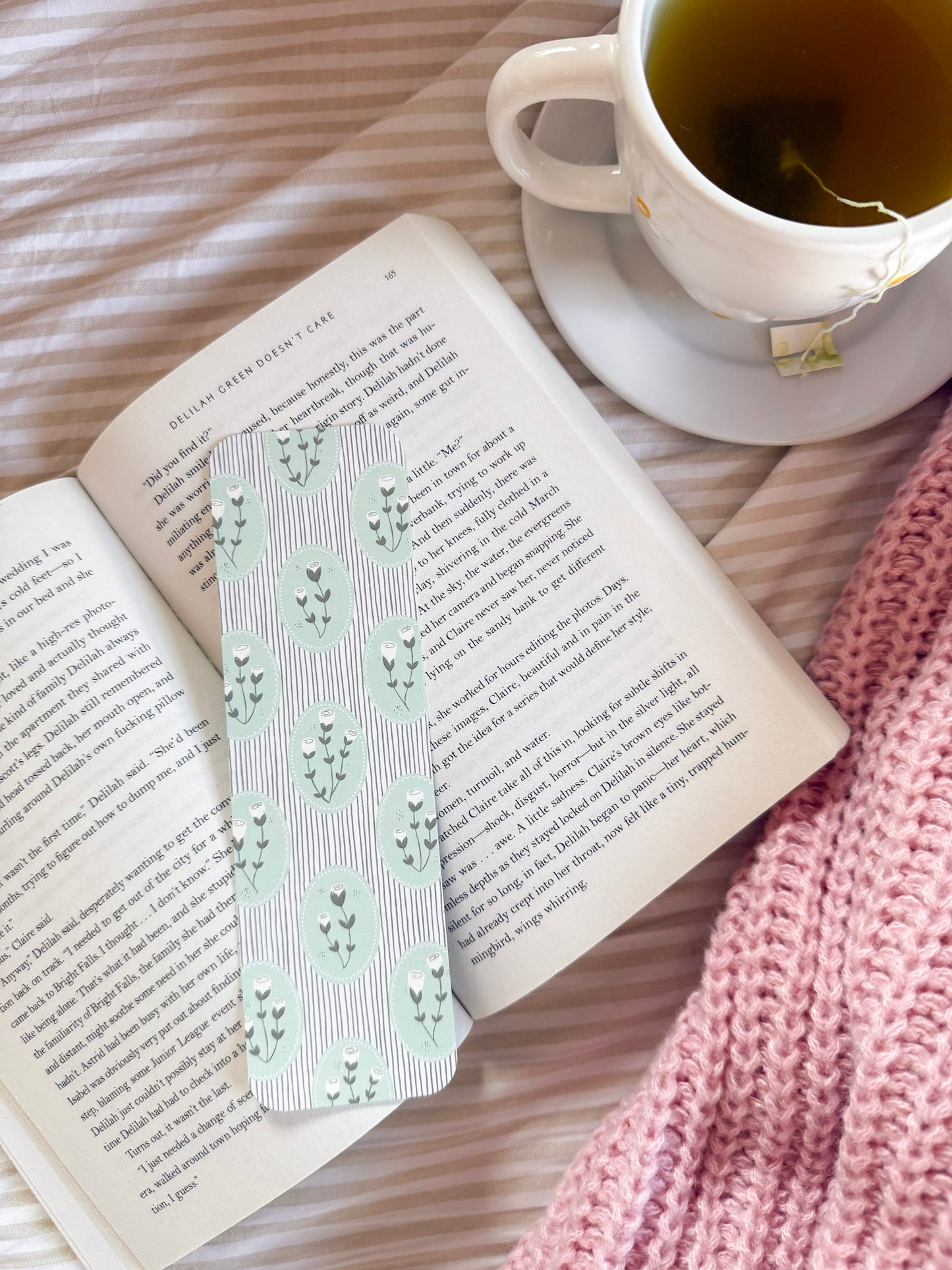 Minted Memory Bookmark