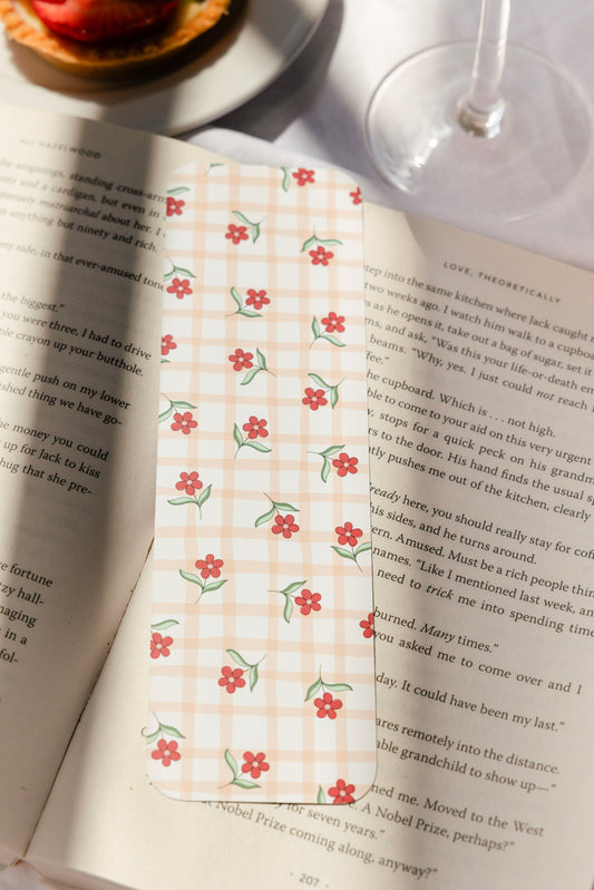 Farmhouse Floral Bookmark