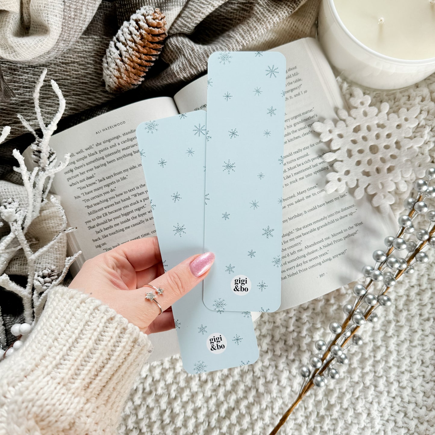 Small Town Winter Bookmarks