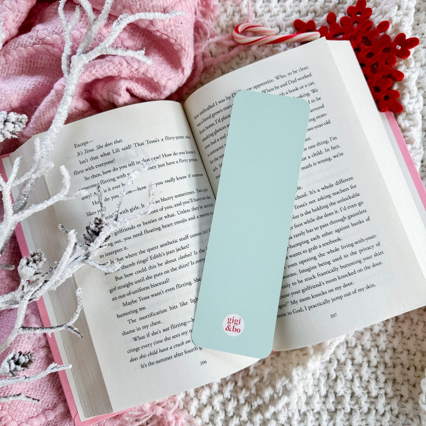 Peppermint Mocha Bookmark