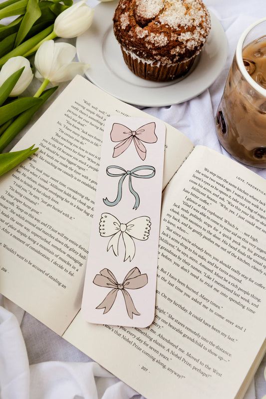 Coquette Bows Bookmark