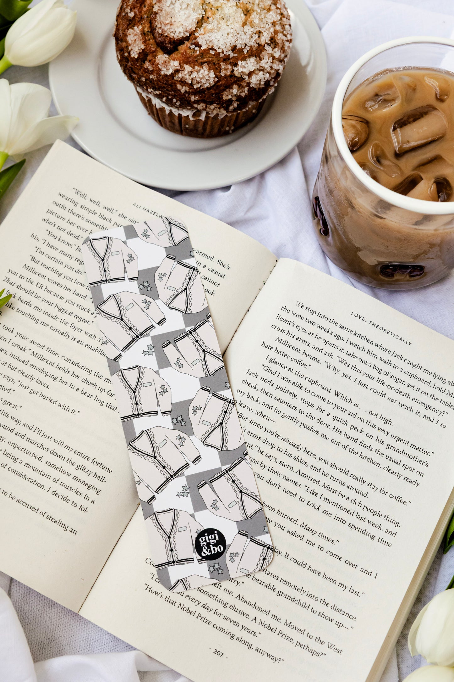 Cardigan Season Bookmark