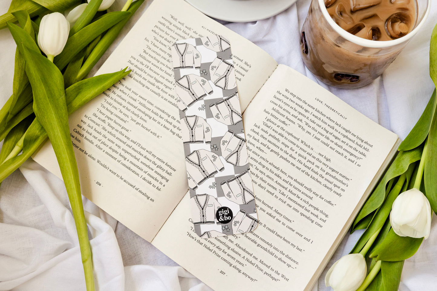 Cardigan Season Bookmark
