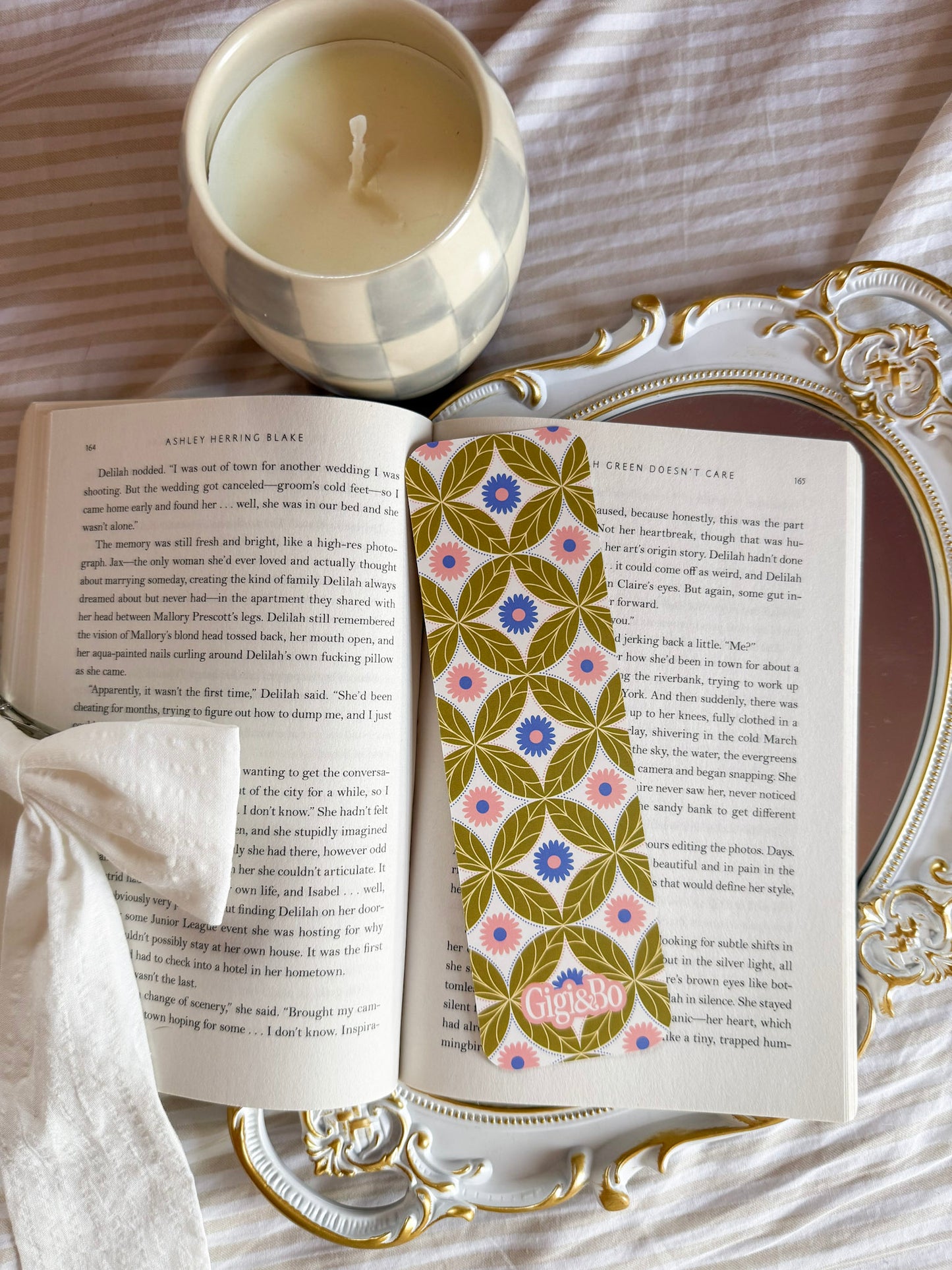 Kaleidoscope Bloom Bookmark