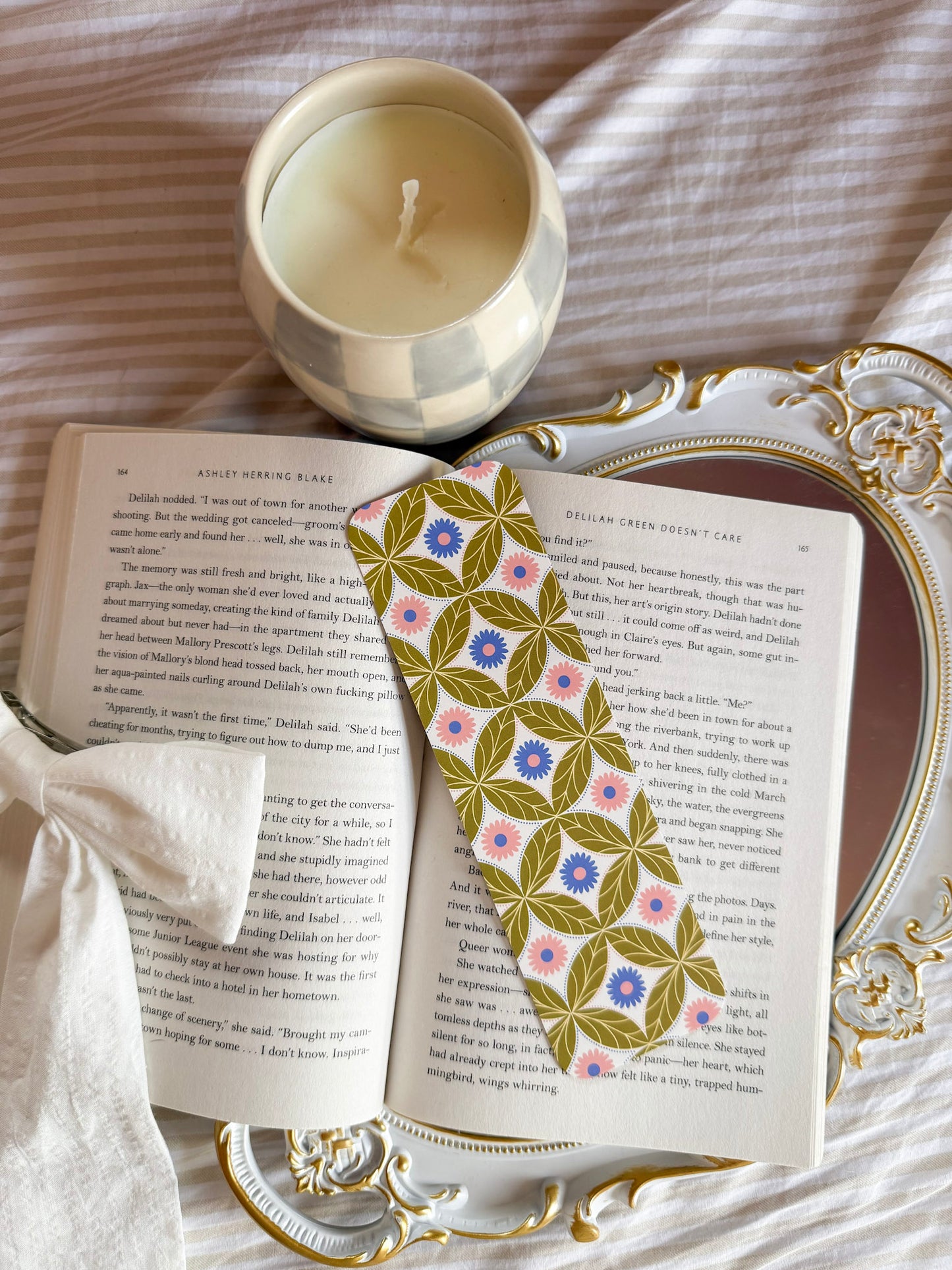 Kaleidoscope Bloom Bookmark