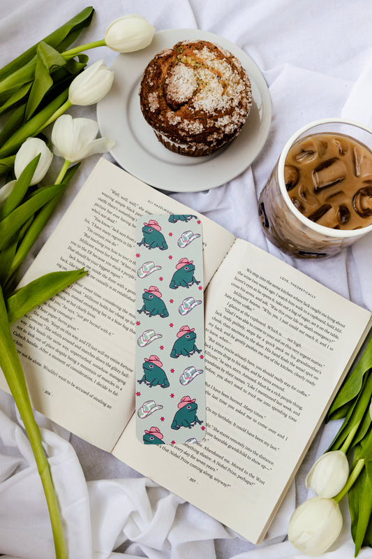 Yeehaw Frogs Bookmark