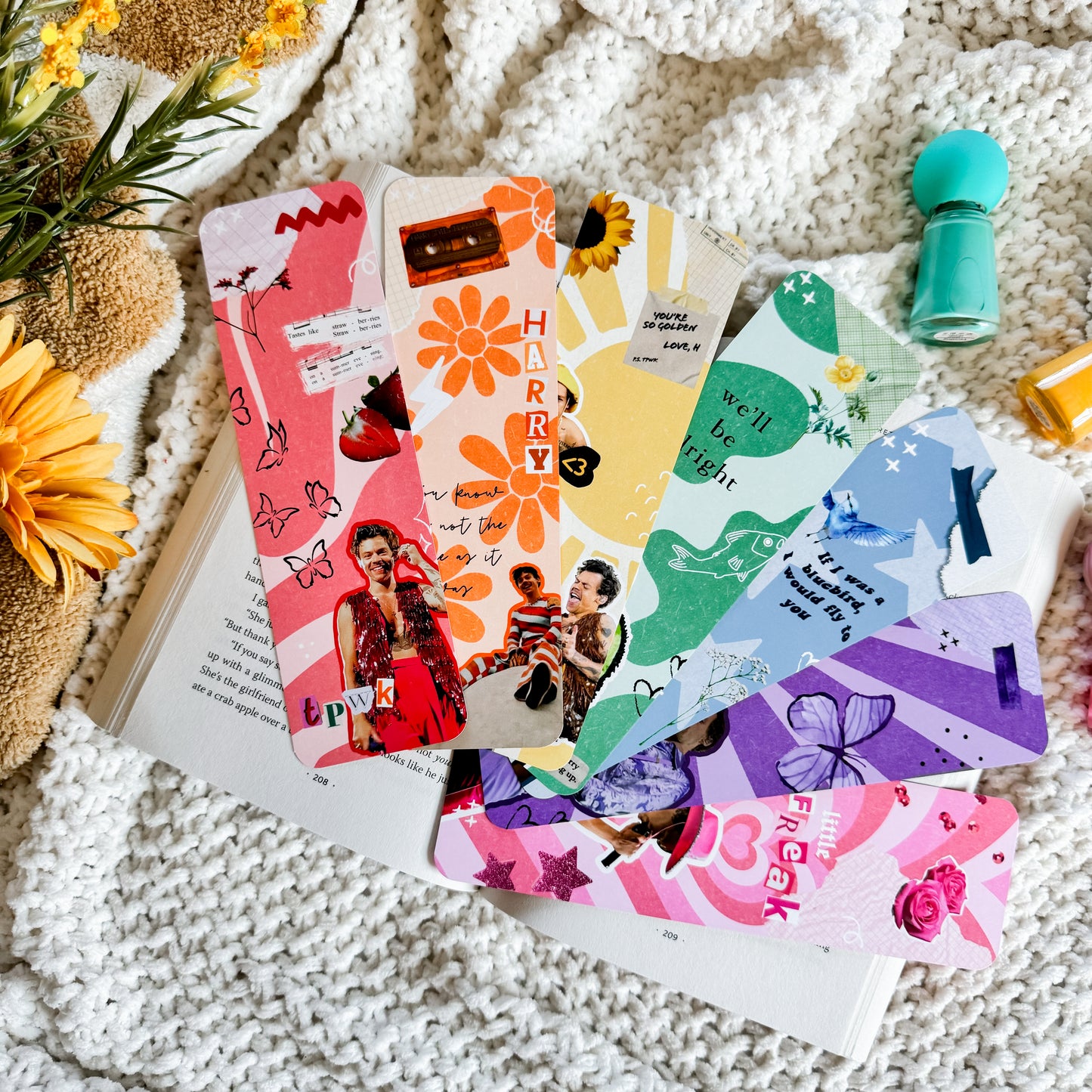 Harry Collage Bookmarks