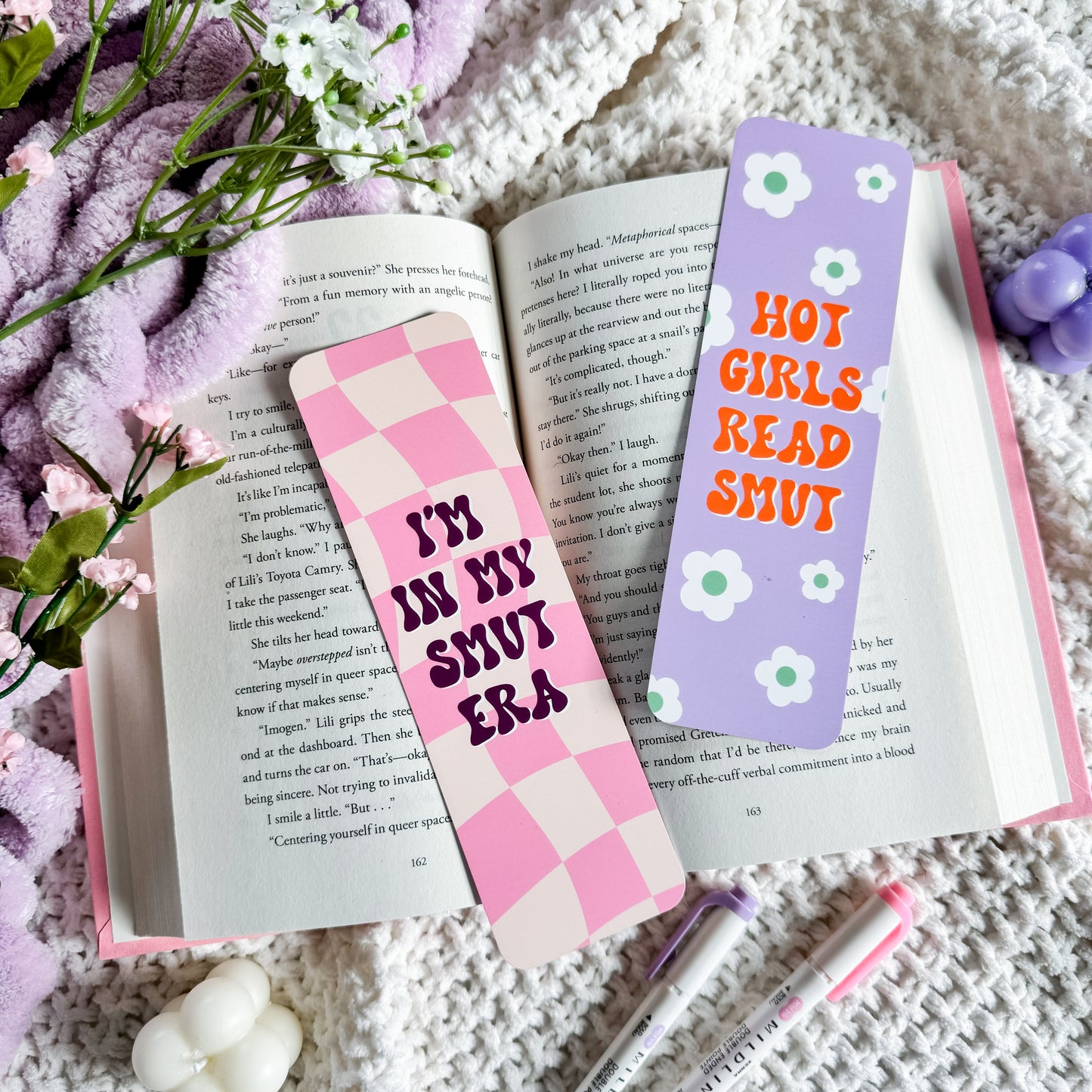 Hot Girls Read Smut Bookmarks