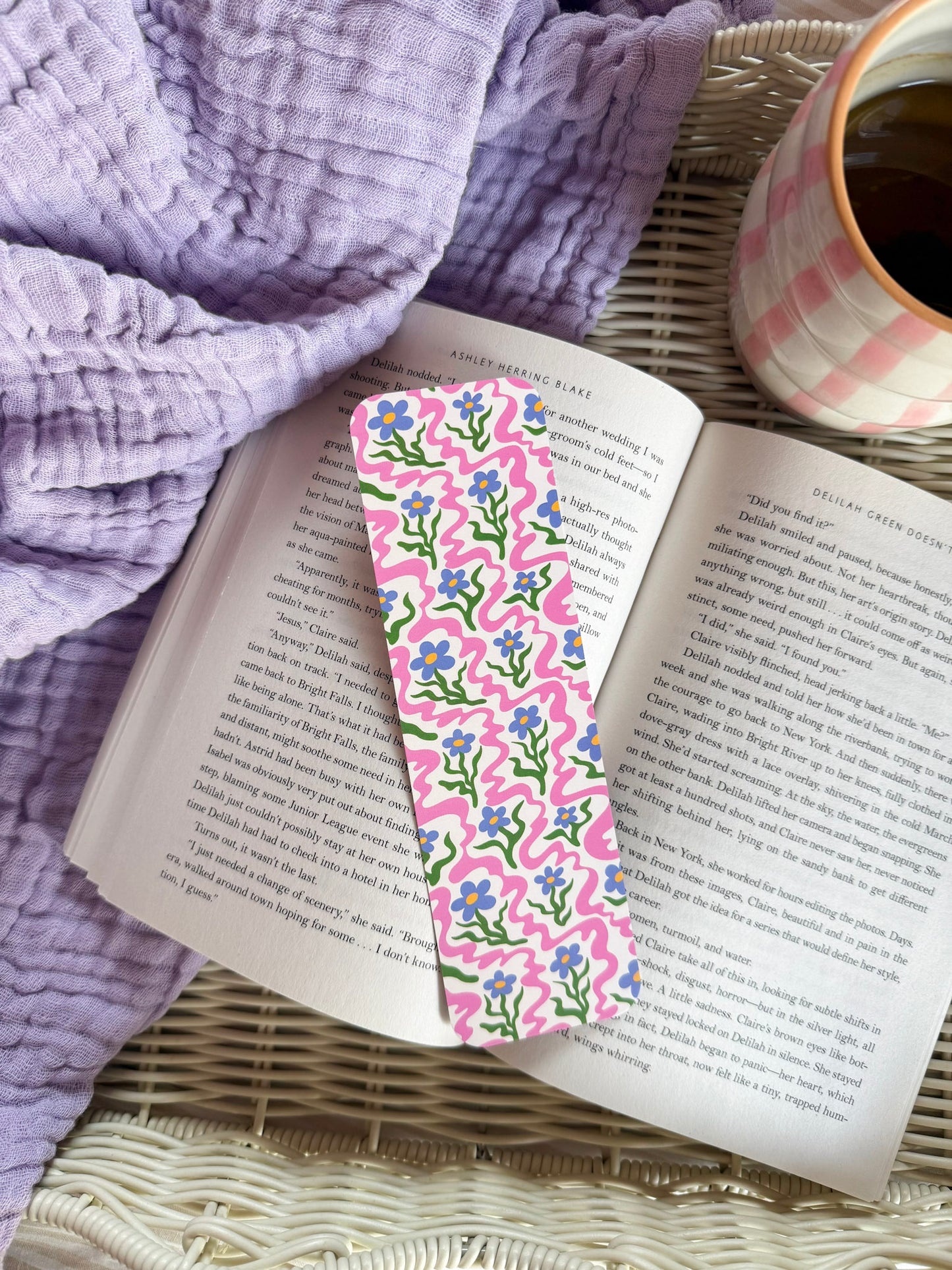Wavy Baby Bookmark
