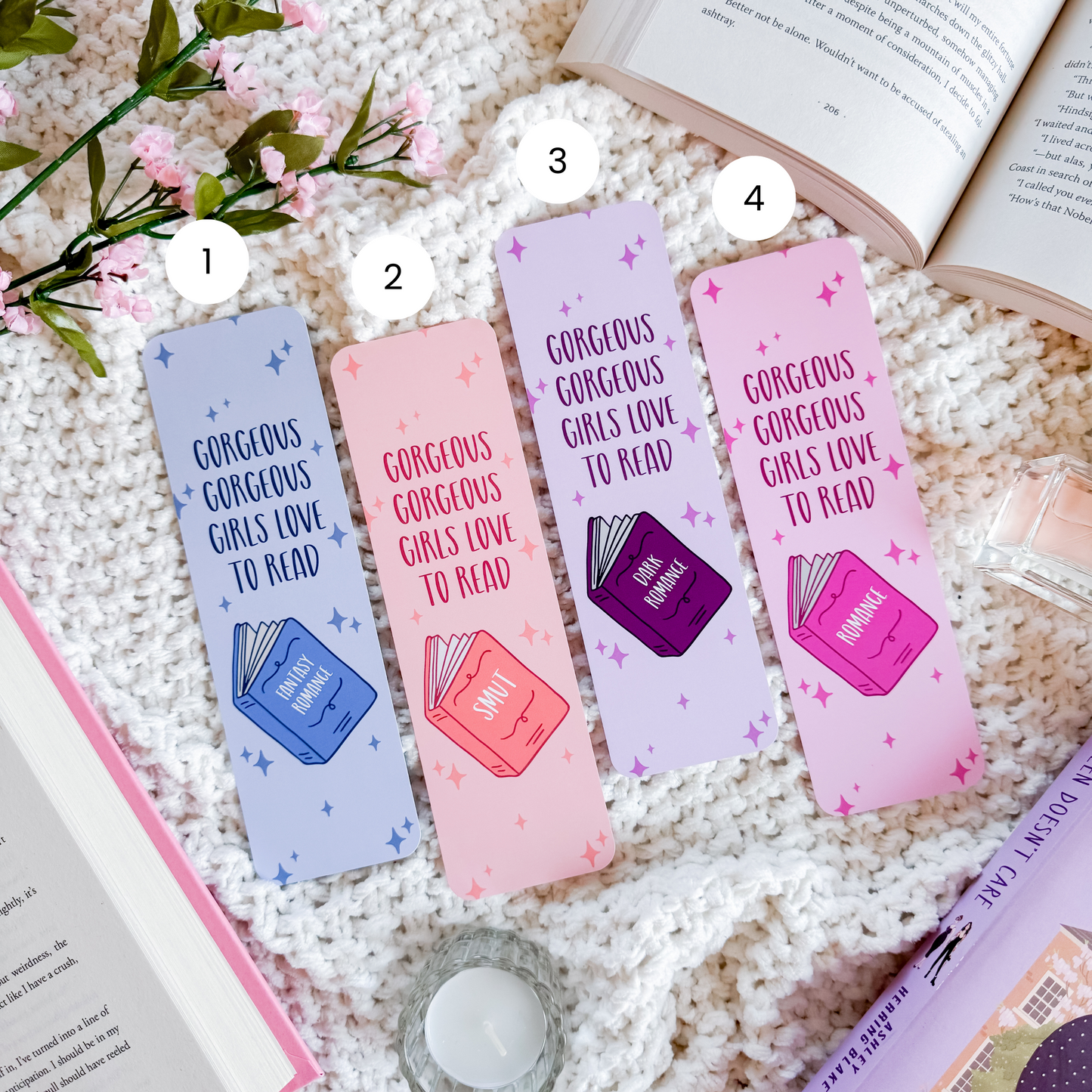 Gorgeous Gorgeous Girls Read Romance Bookmarks