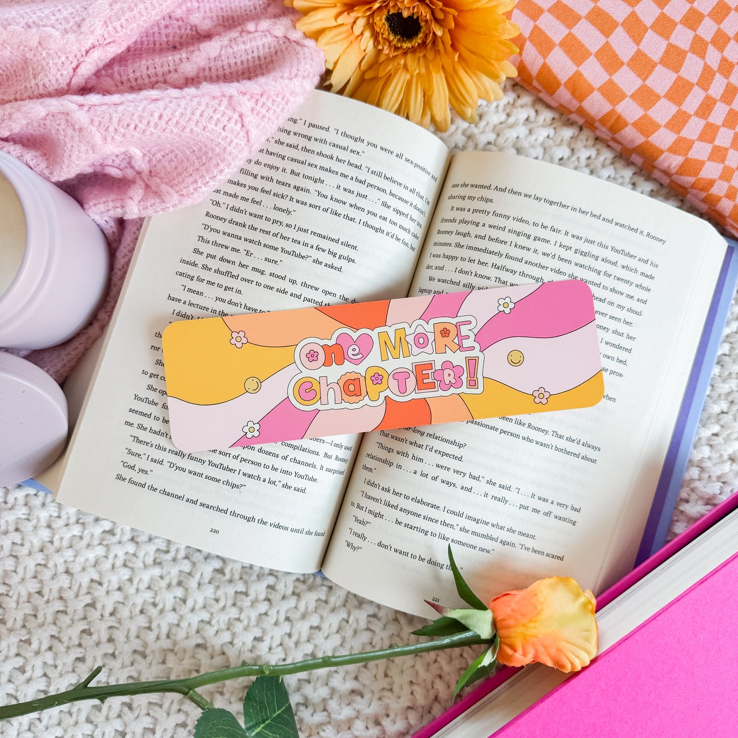 One More Chapter Bookmark