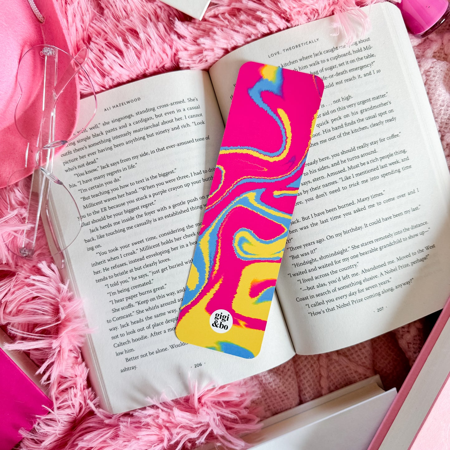 Girlie I Am Enough Bookmark