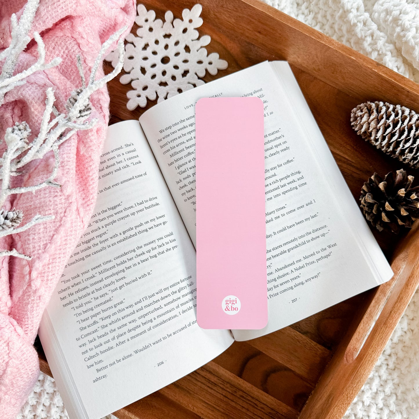 Retro Santas Bookmark