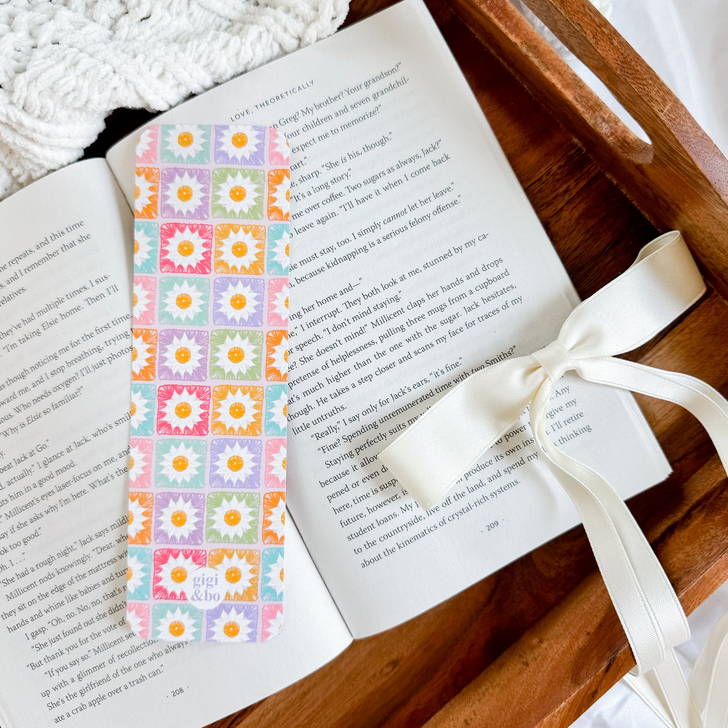 Granny Squares Bookmark