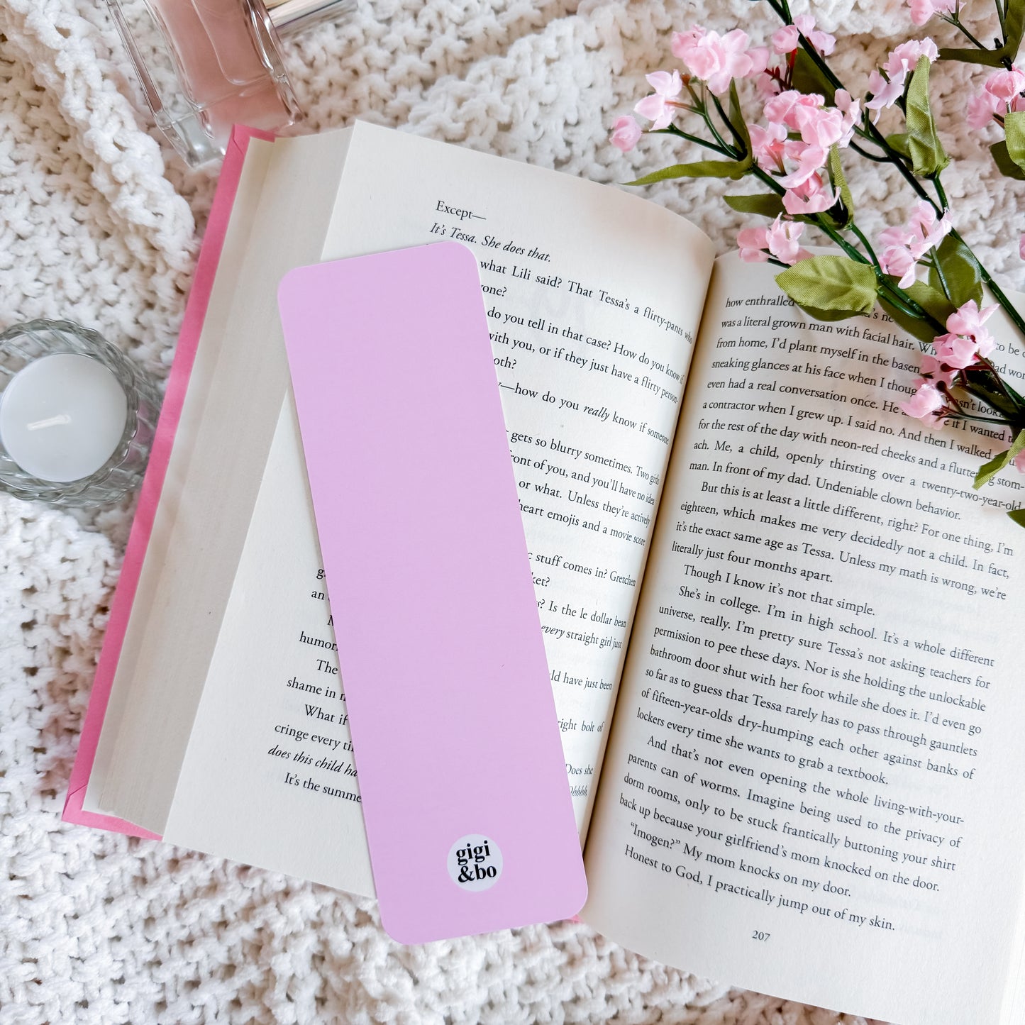Romance Reader Book Club Bookmark