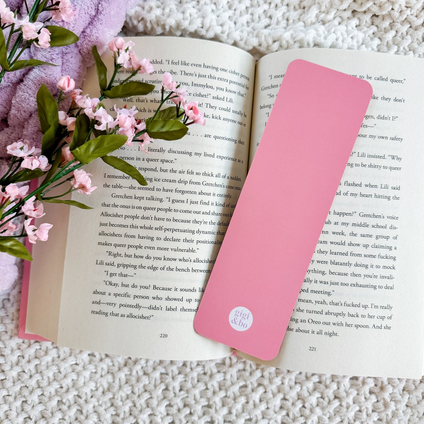 Pool Floats Bookmark