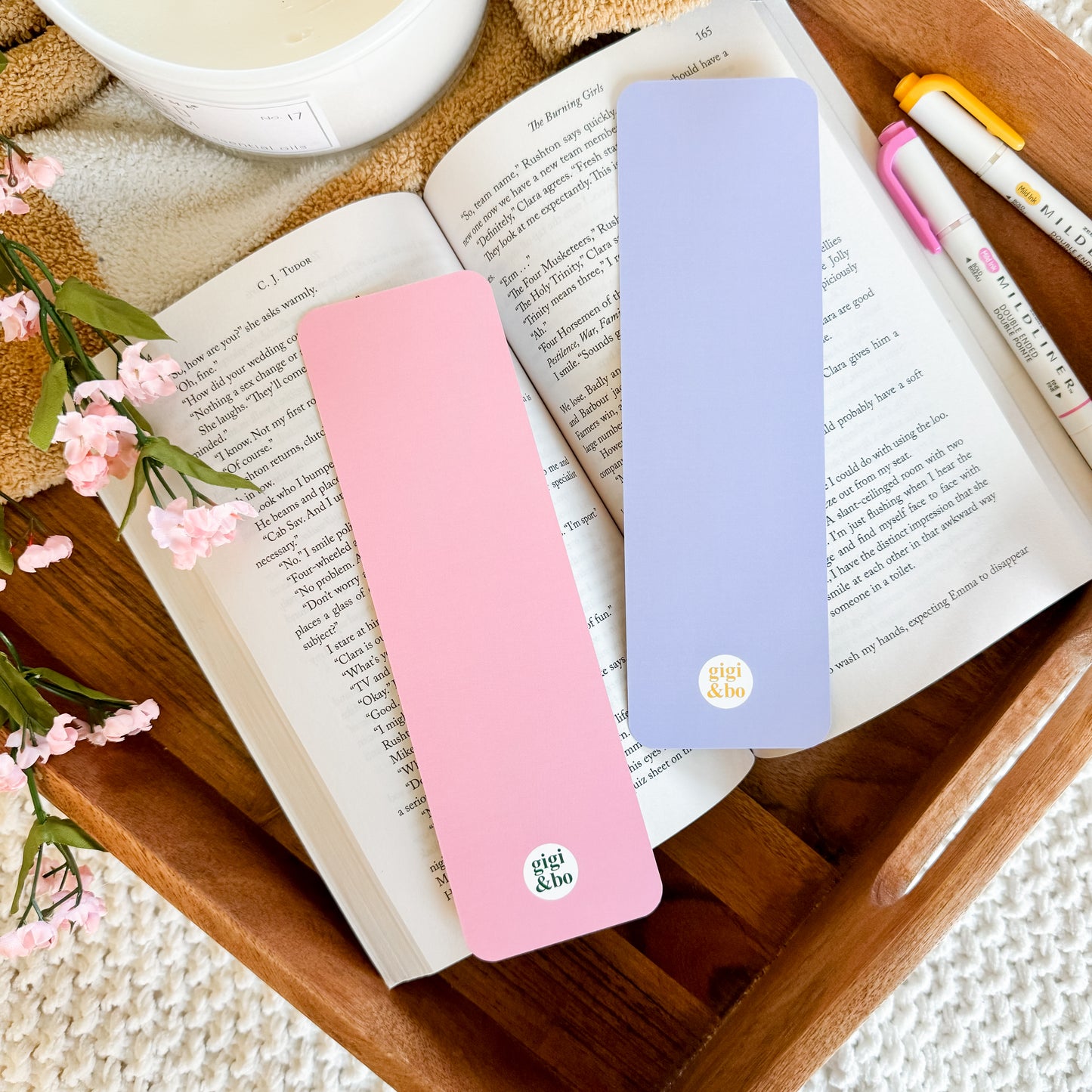 Retro Spring Bookmarks