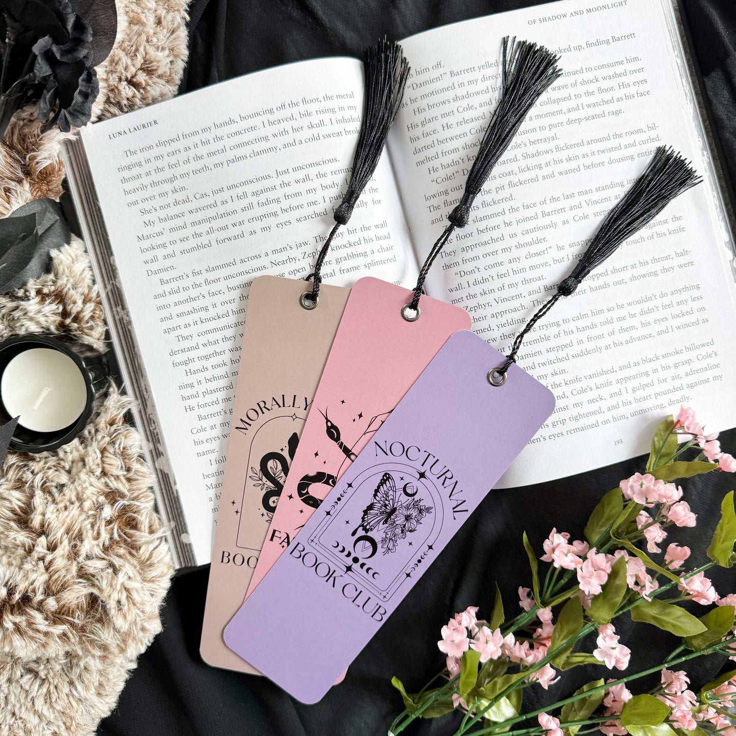 Dark Vibes Bookmarks