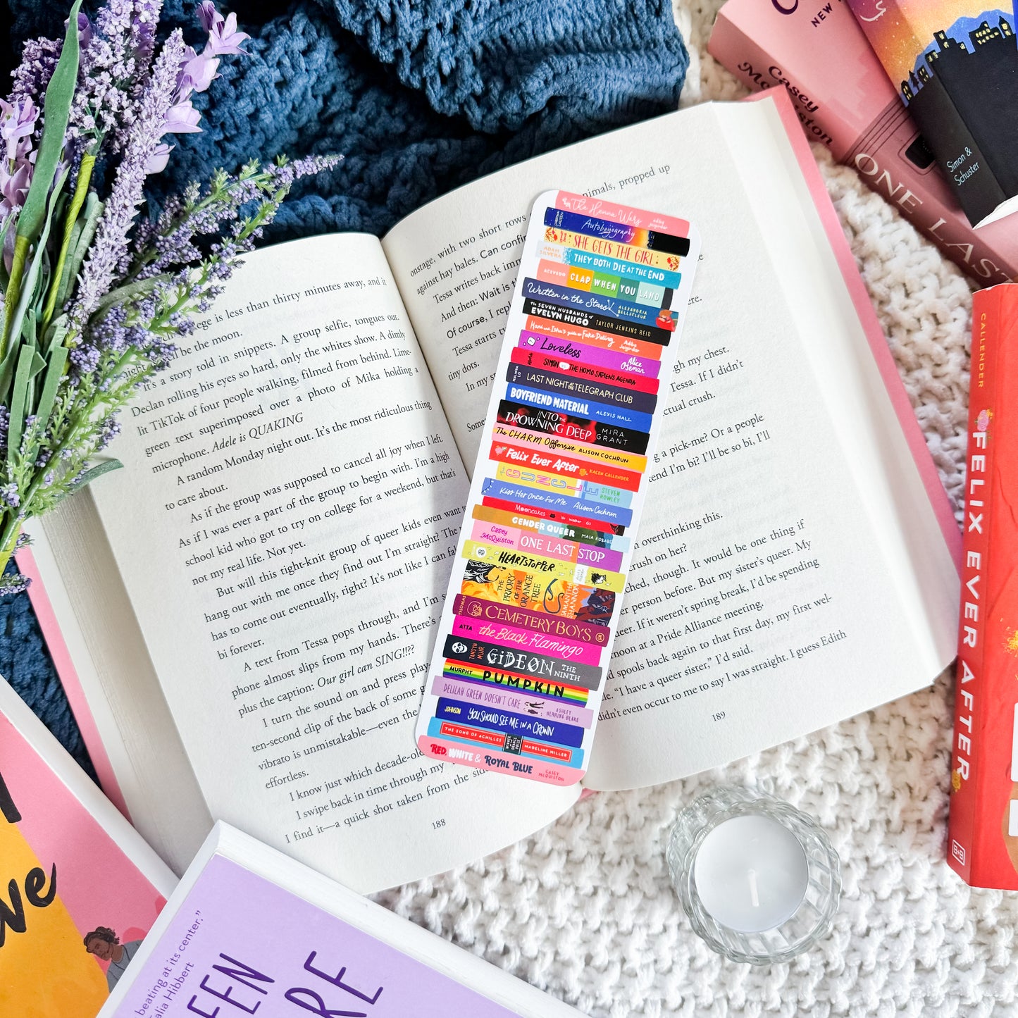 LGBTQIA+ Reads Bookmark
