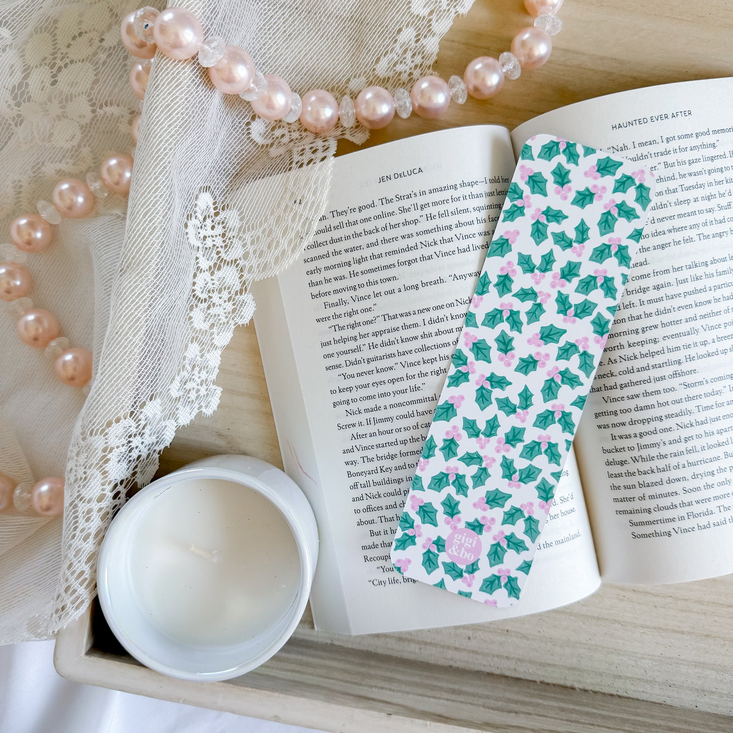 Holly Jolly Bookmark