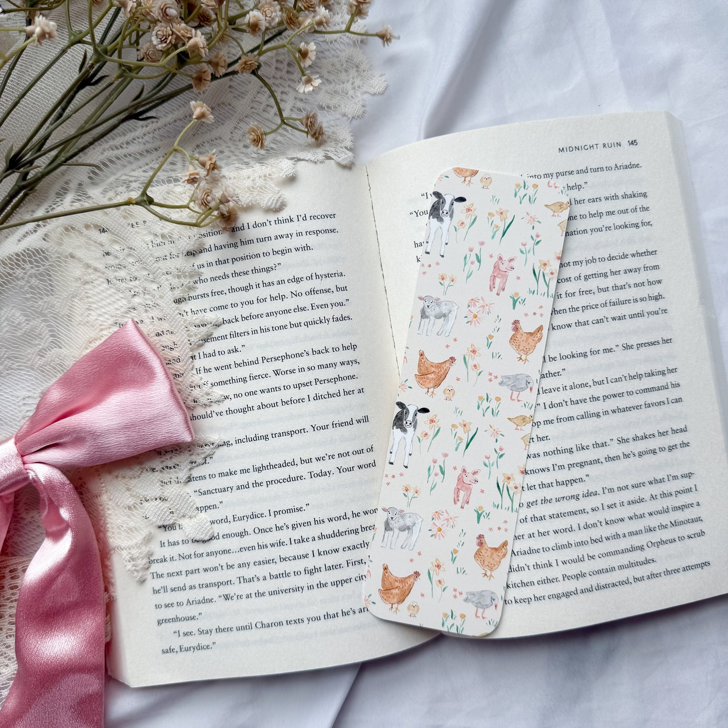 Barnyard Bunch Bookmark
