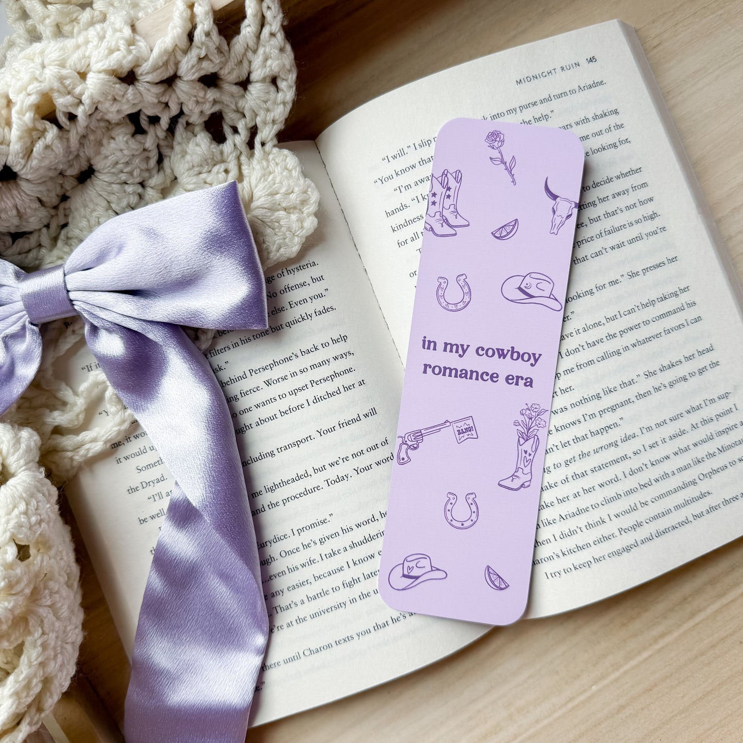 Cowboy Romance Era Bookmark