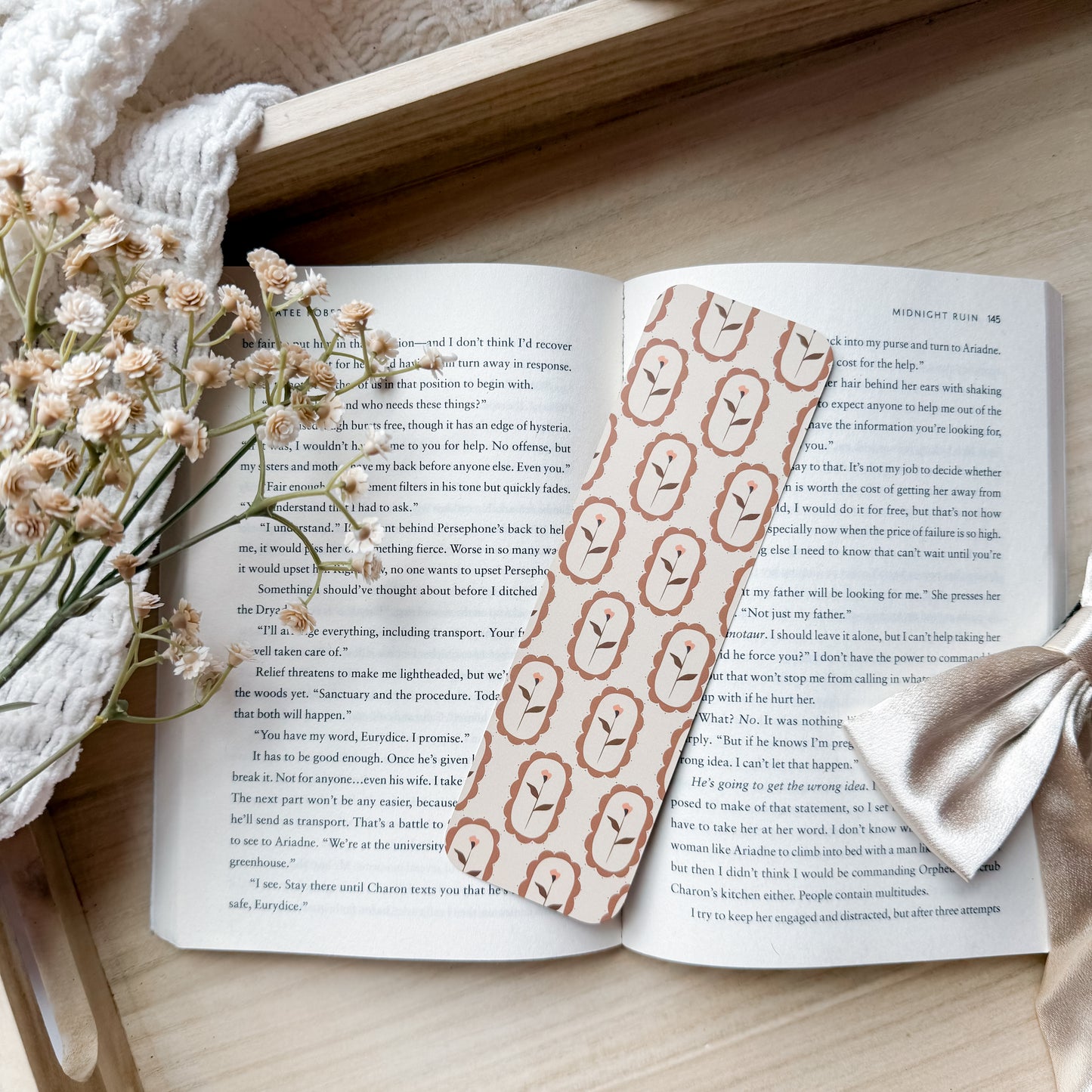 Prairie Bloom Bookmark