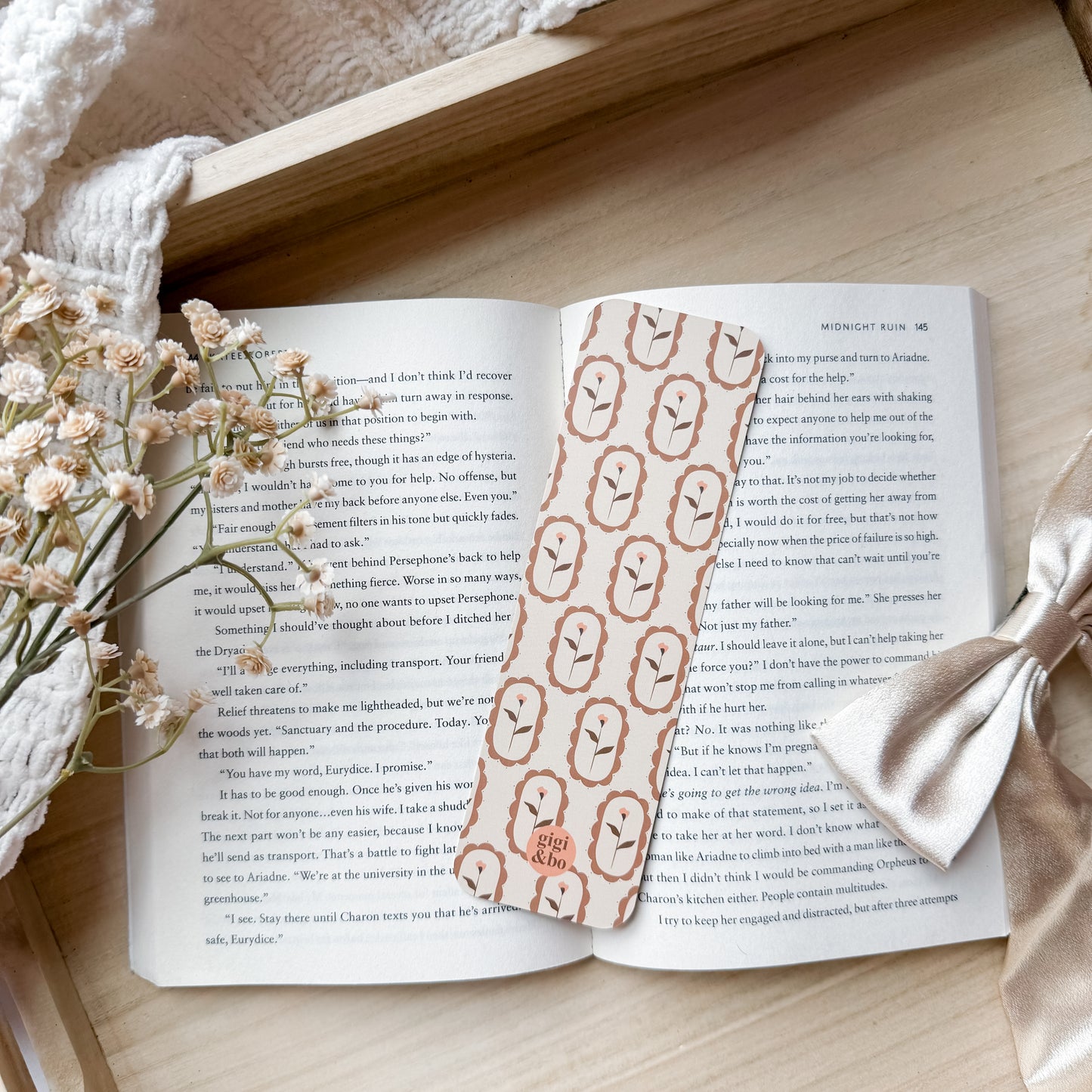 Prairie Bloom Bookmark