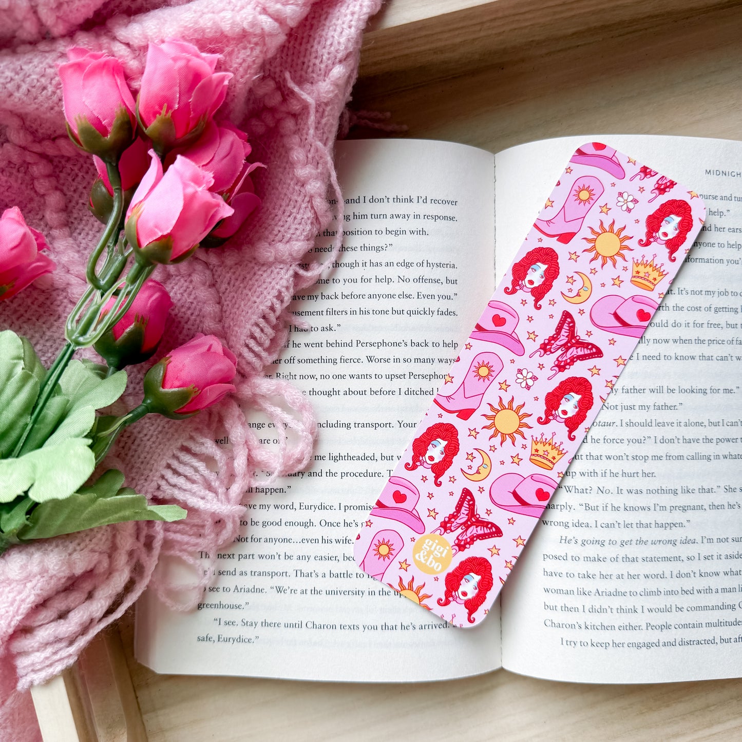 Pink Pony Bookmark