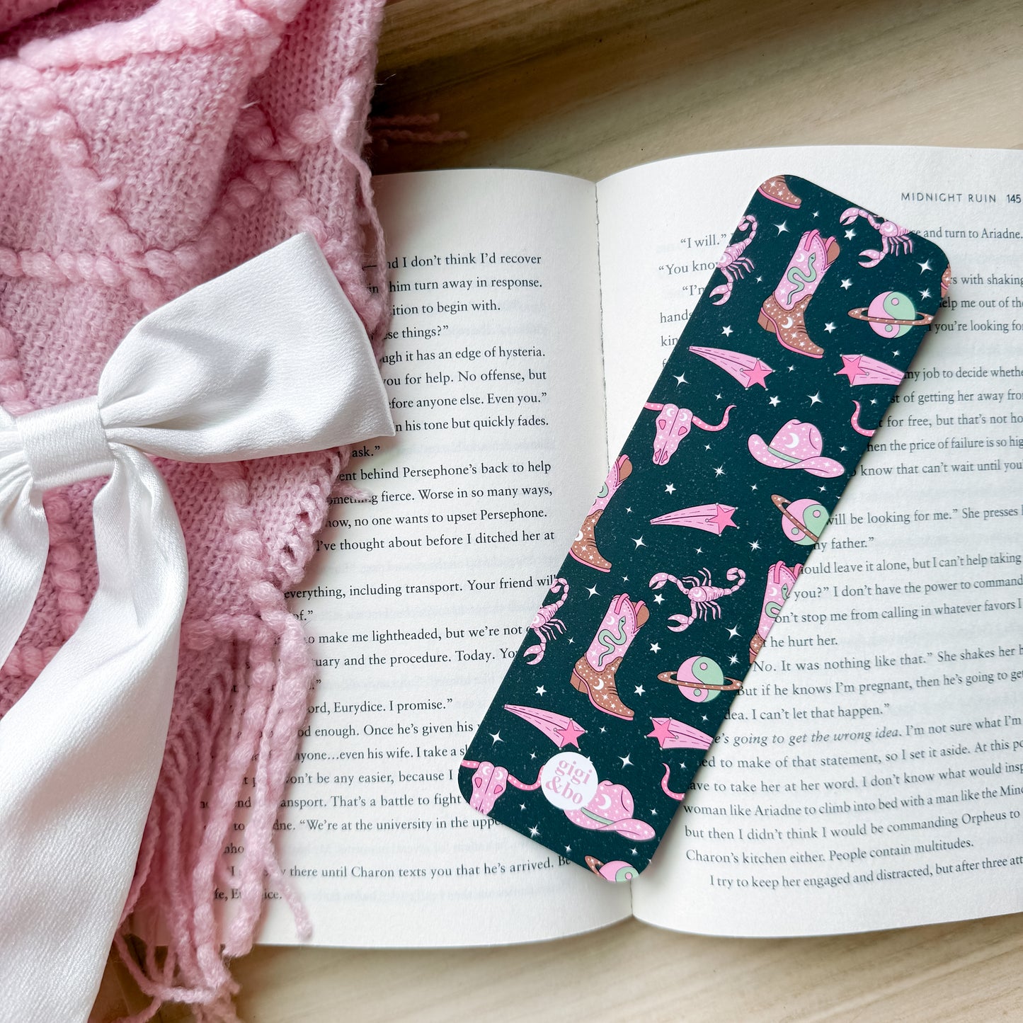 Cosmic Cowgirl Bookmark