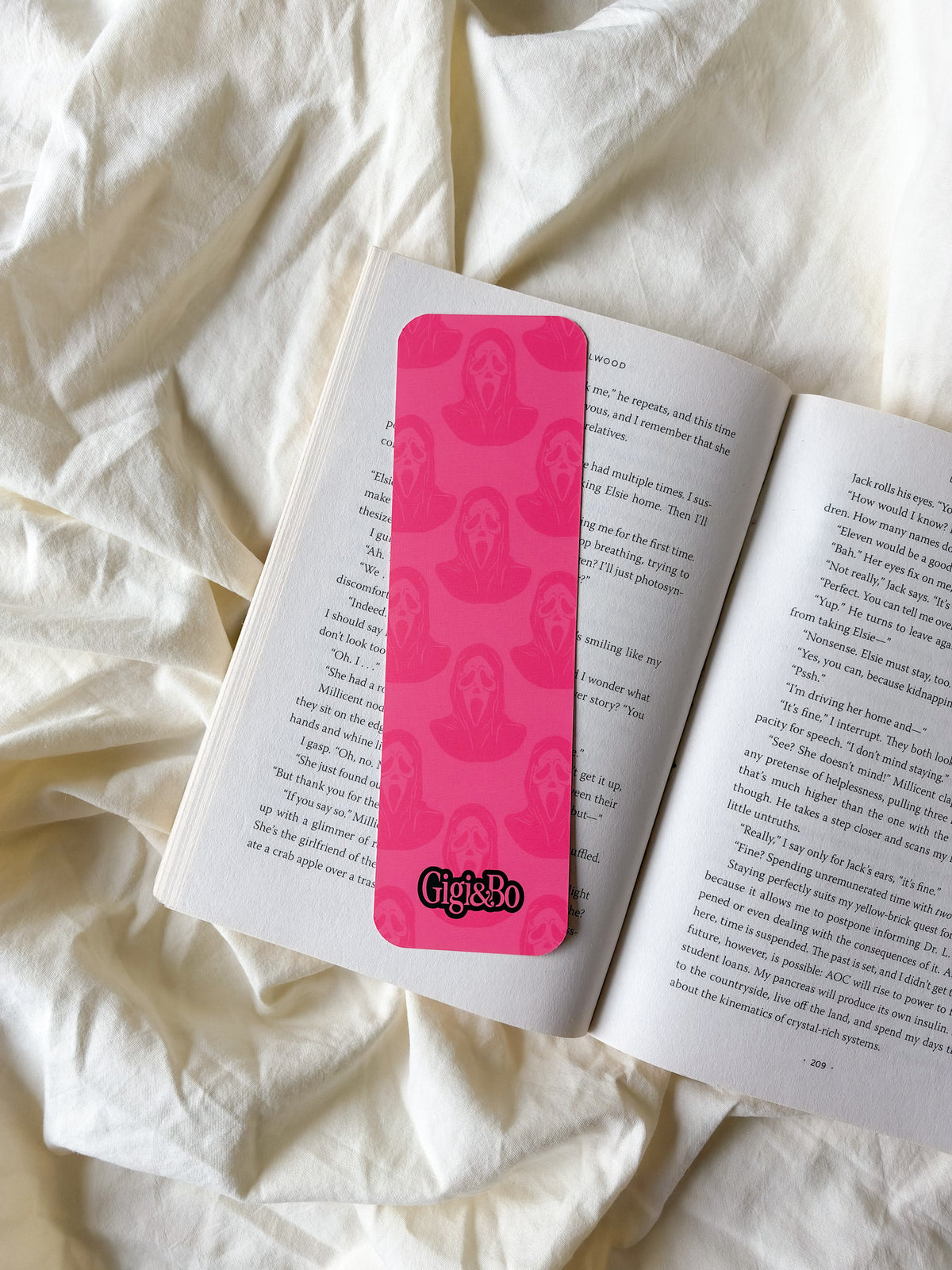 Scary Book Bookmark