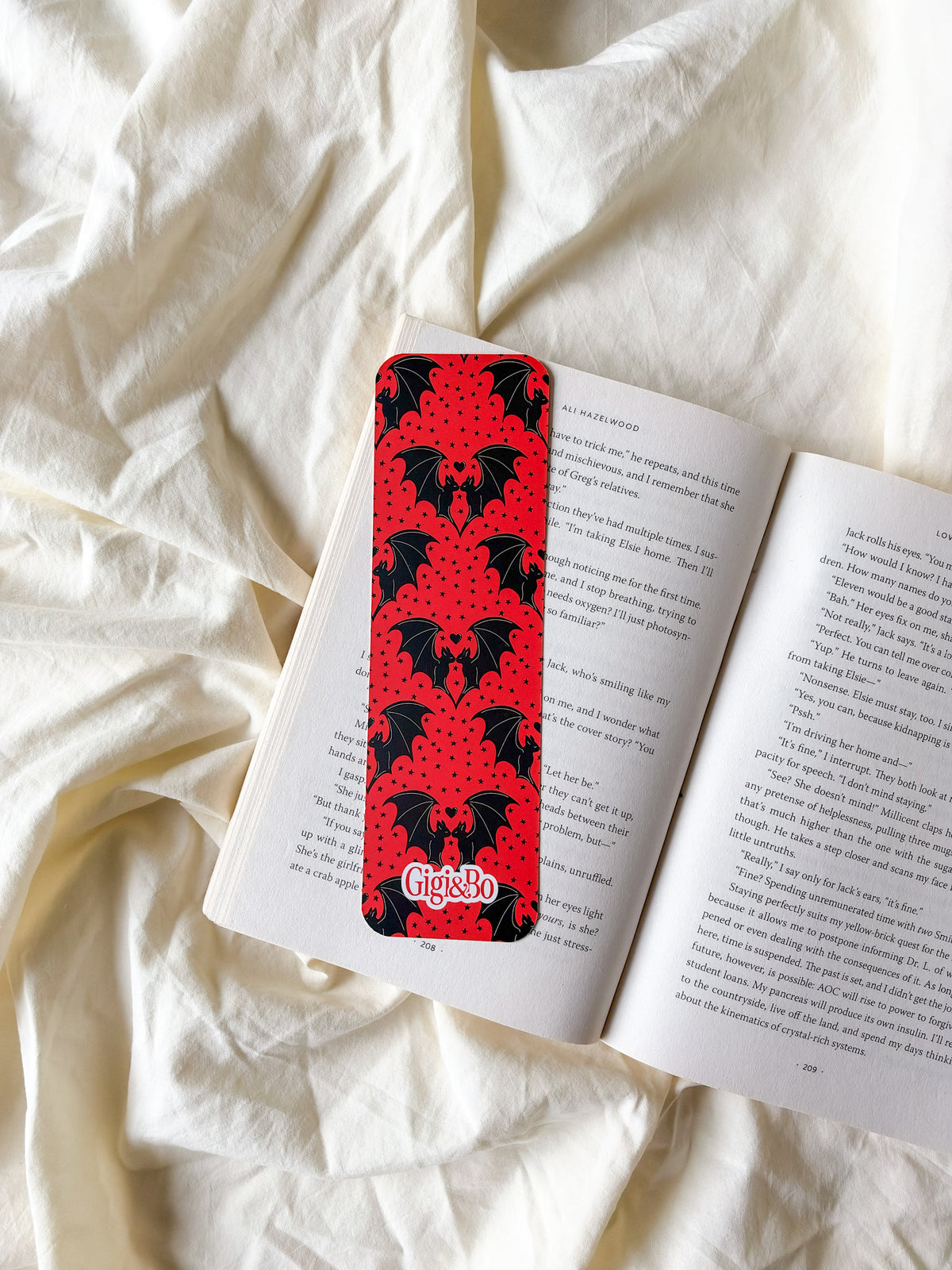 Bat Romance Bookmark