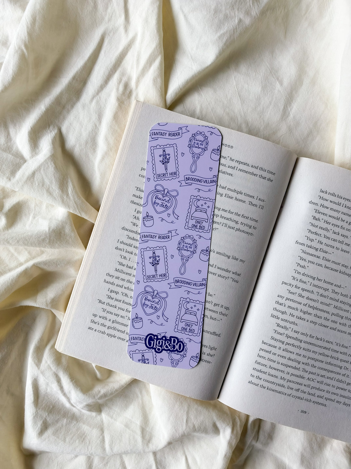 Romantasy Tropes Bookmark