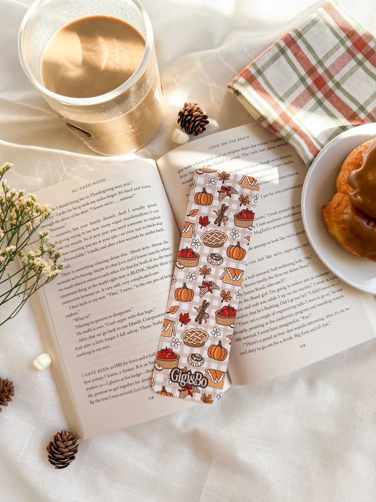 Fall Picnic Bookmark