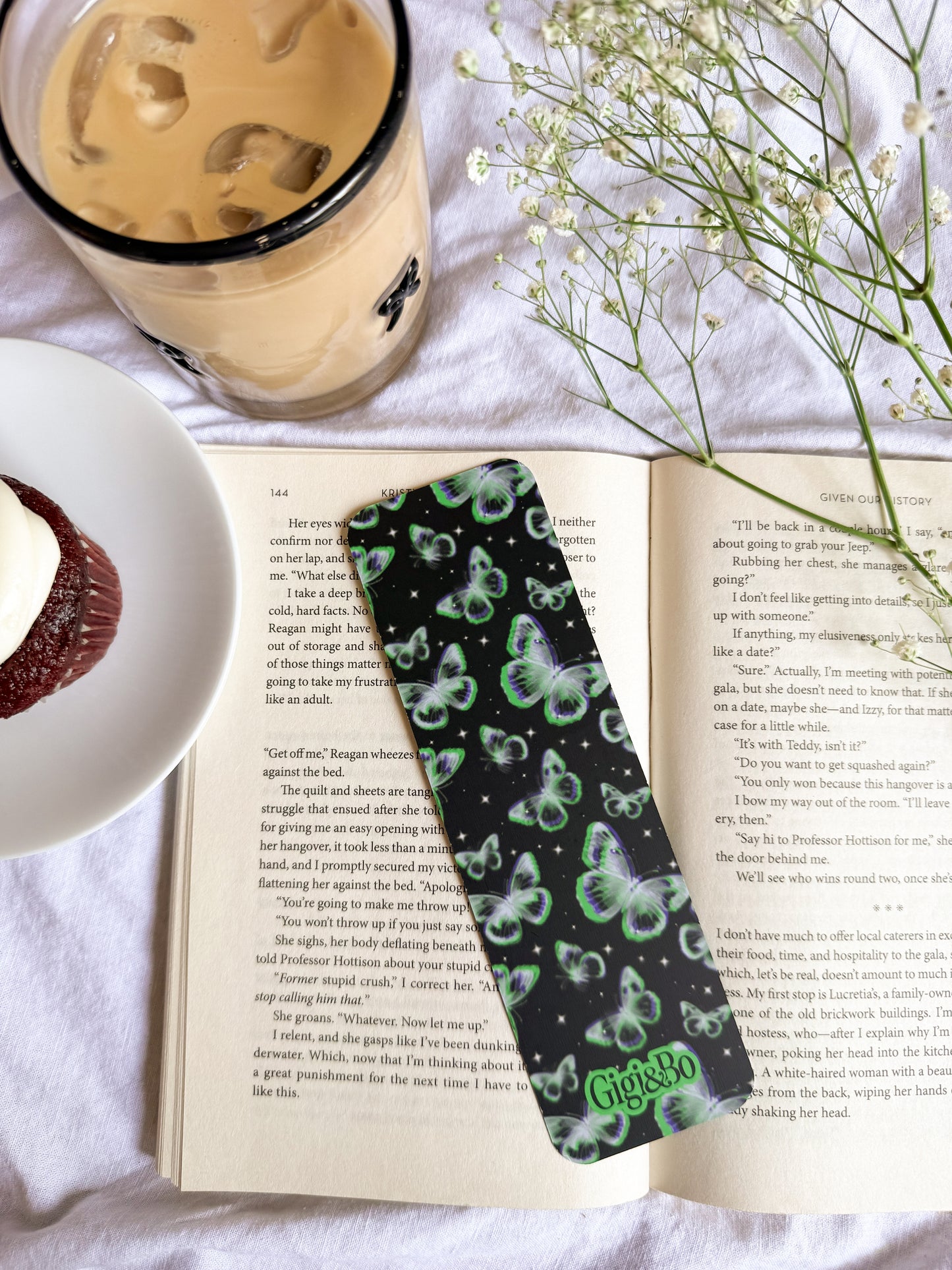 Electric Butterflies Bookmark