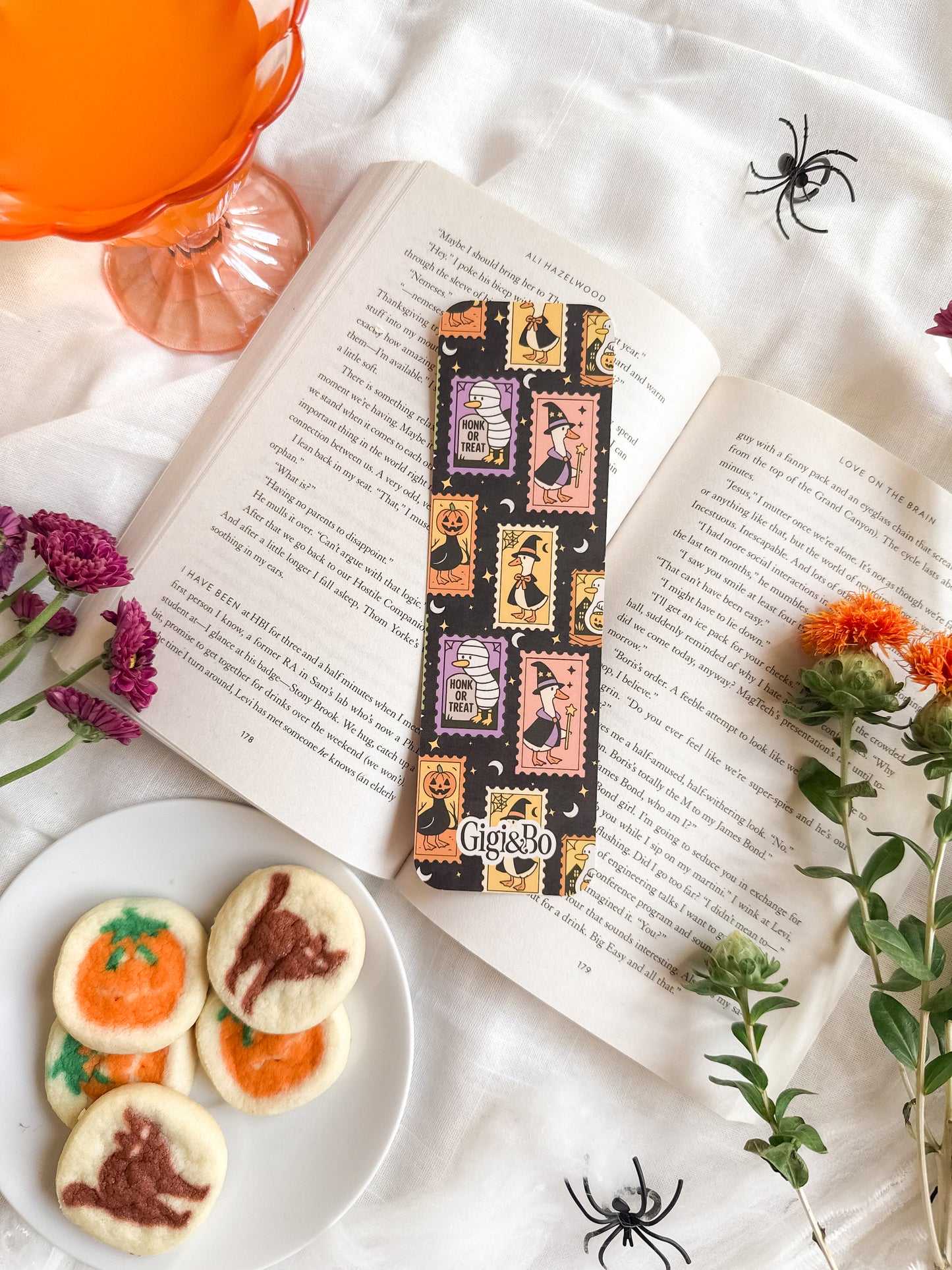 Honk or Treat Bookmark