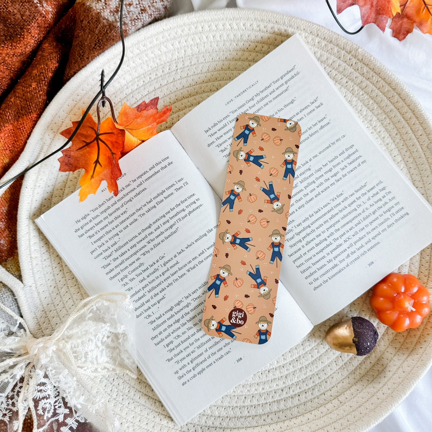 Scarecrow Cutie Bookmark