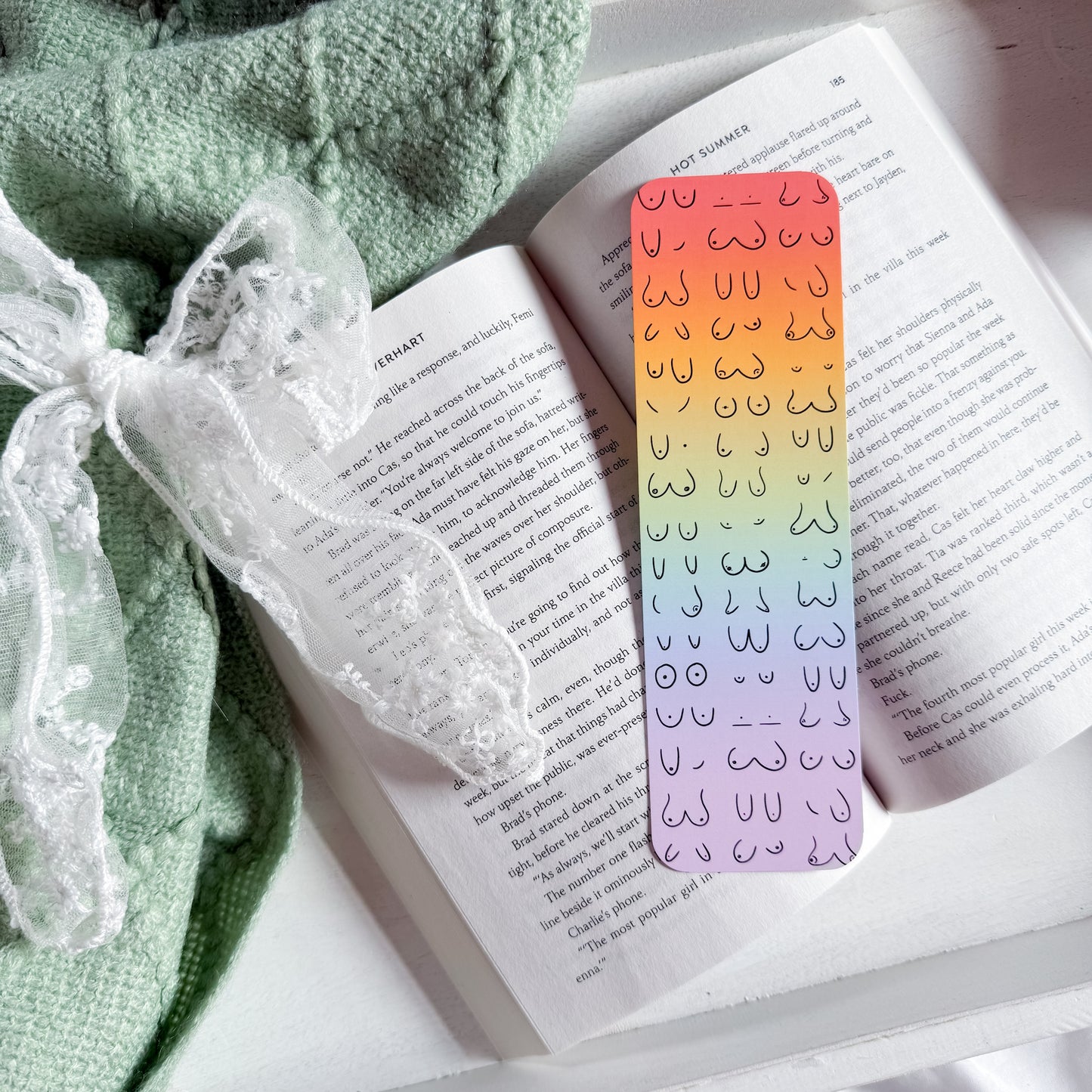 Pride Boobies Bookmark