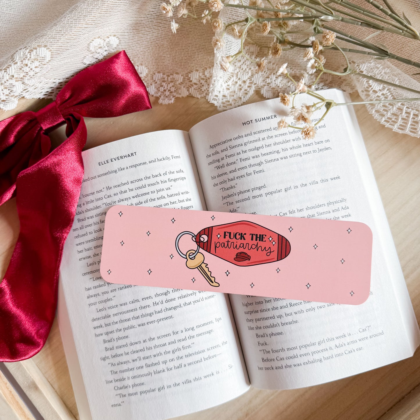Fuck The Patriarchy Bookmark