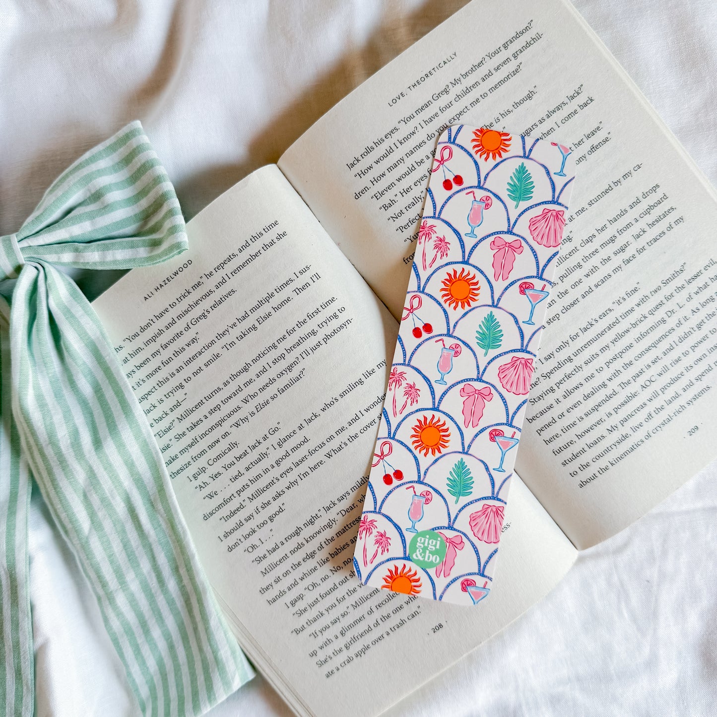 Cabana Cutie Bookmark