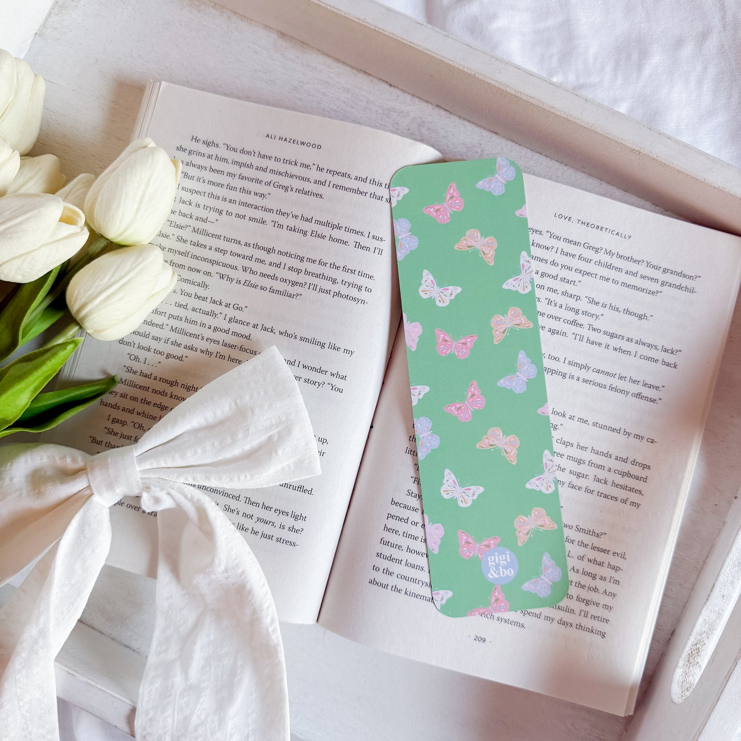 Teardrops & Butterflies Bookmark