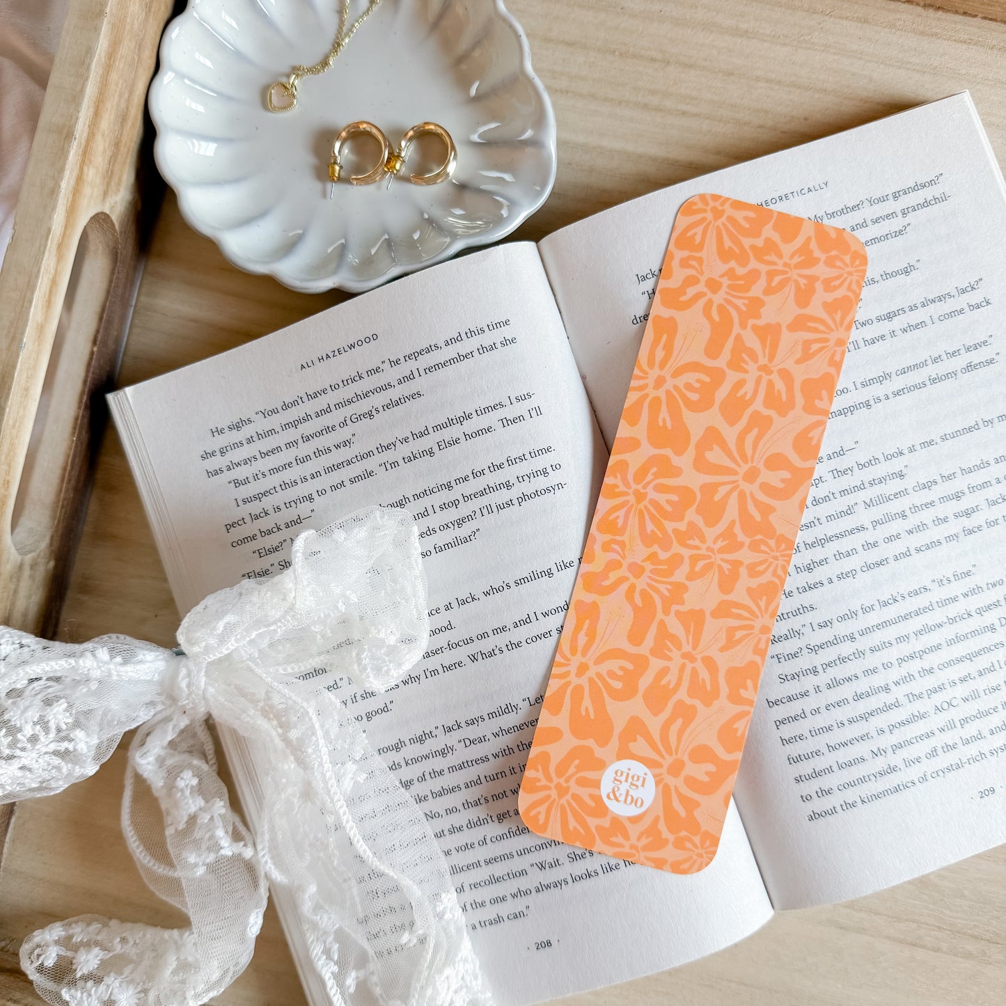 Hibiscus Hunny Bookmark