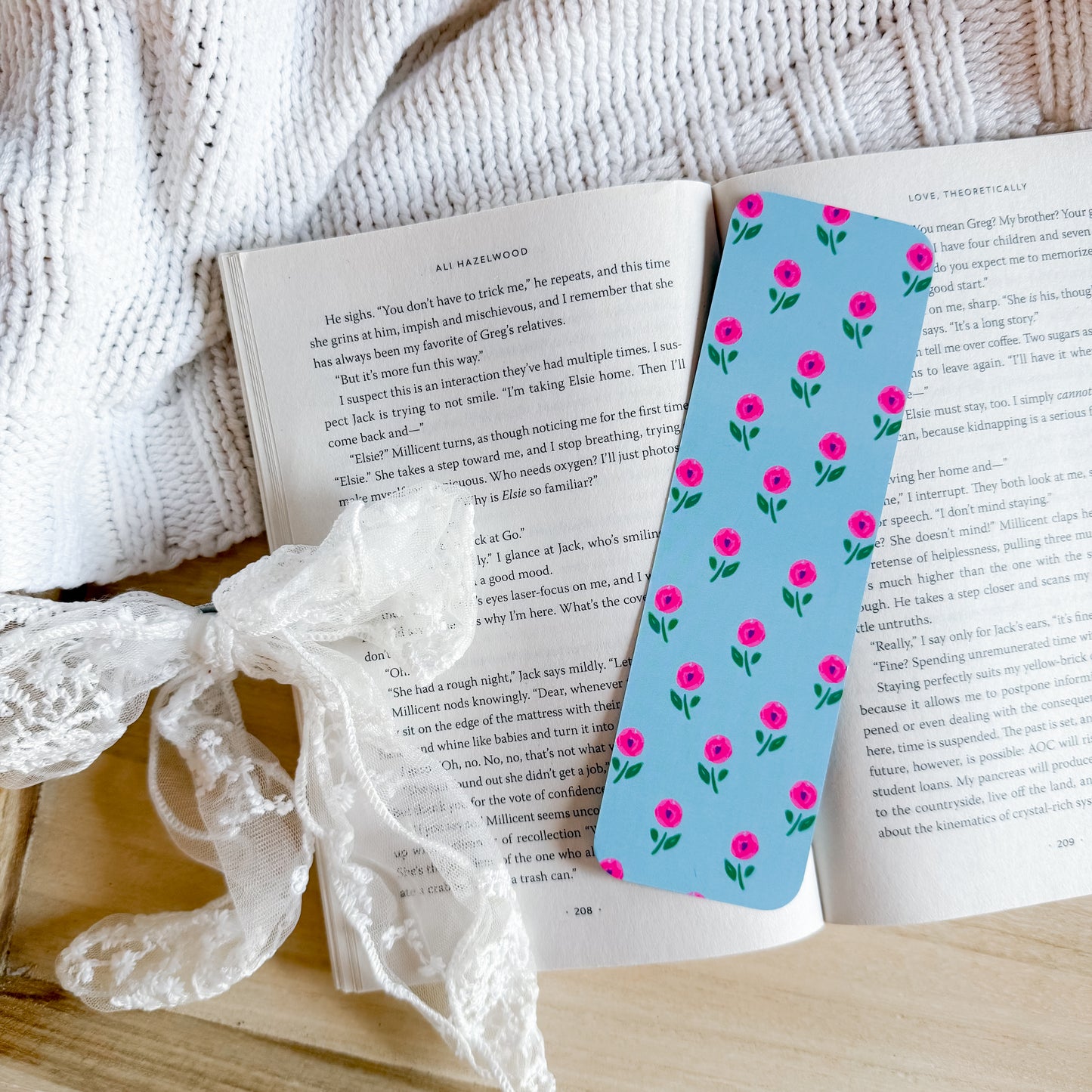 Flower Girl Bookmark