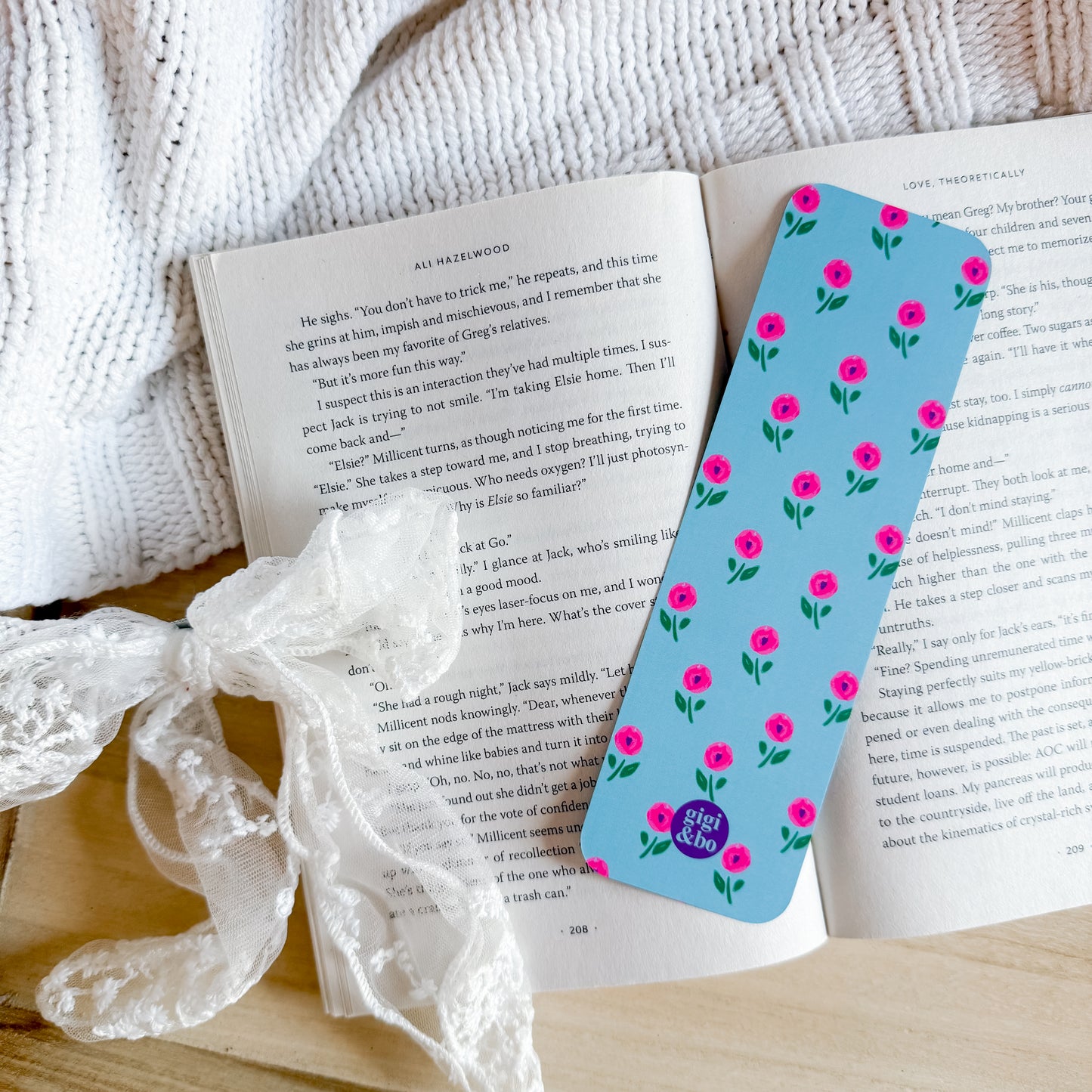 Flower Girl Bookmark