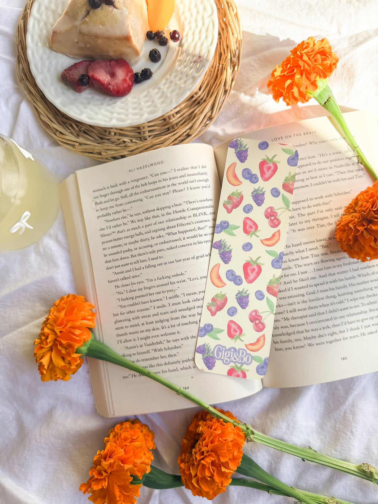 Summer Fruits Bookmark