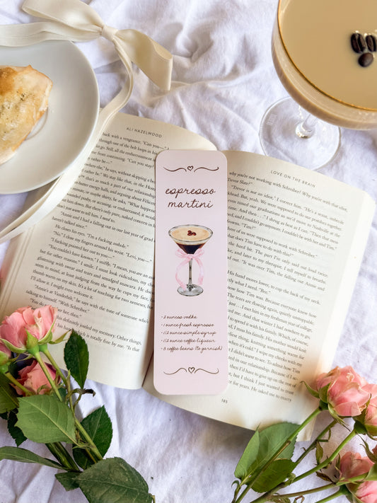 Espresso Martini Bookmark