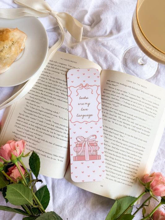 Love Language Bookmark